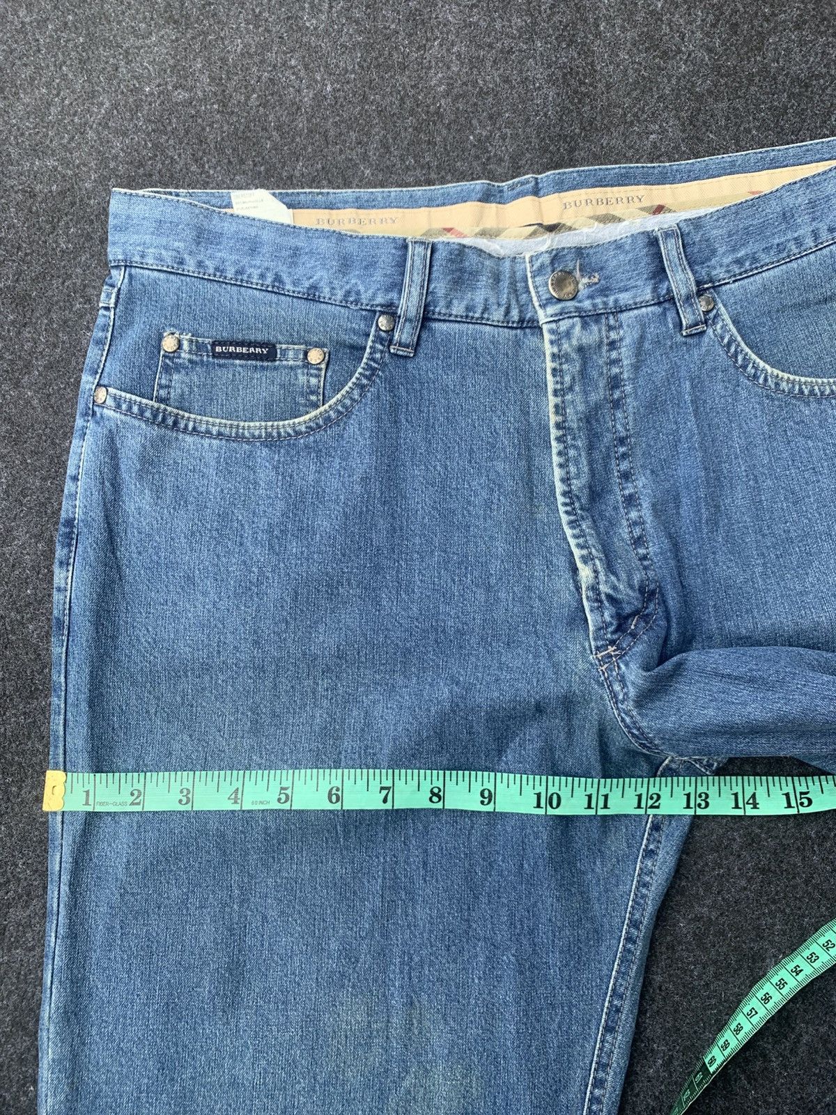 Antik Denim BAGGY BURBERRY JEANS. Size US 35 - 5 Thumbnail