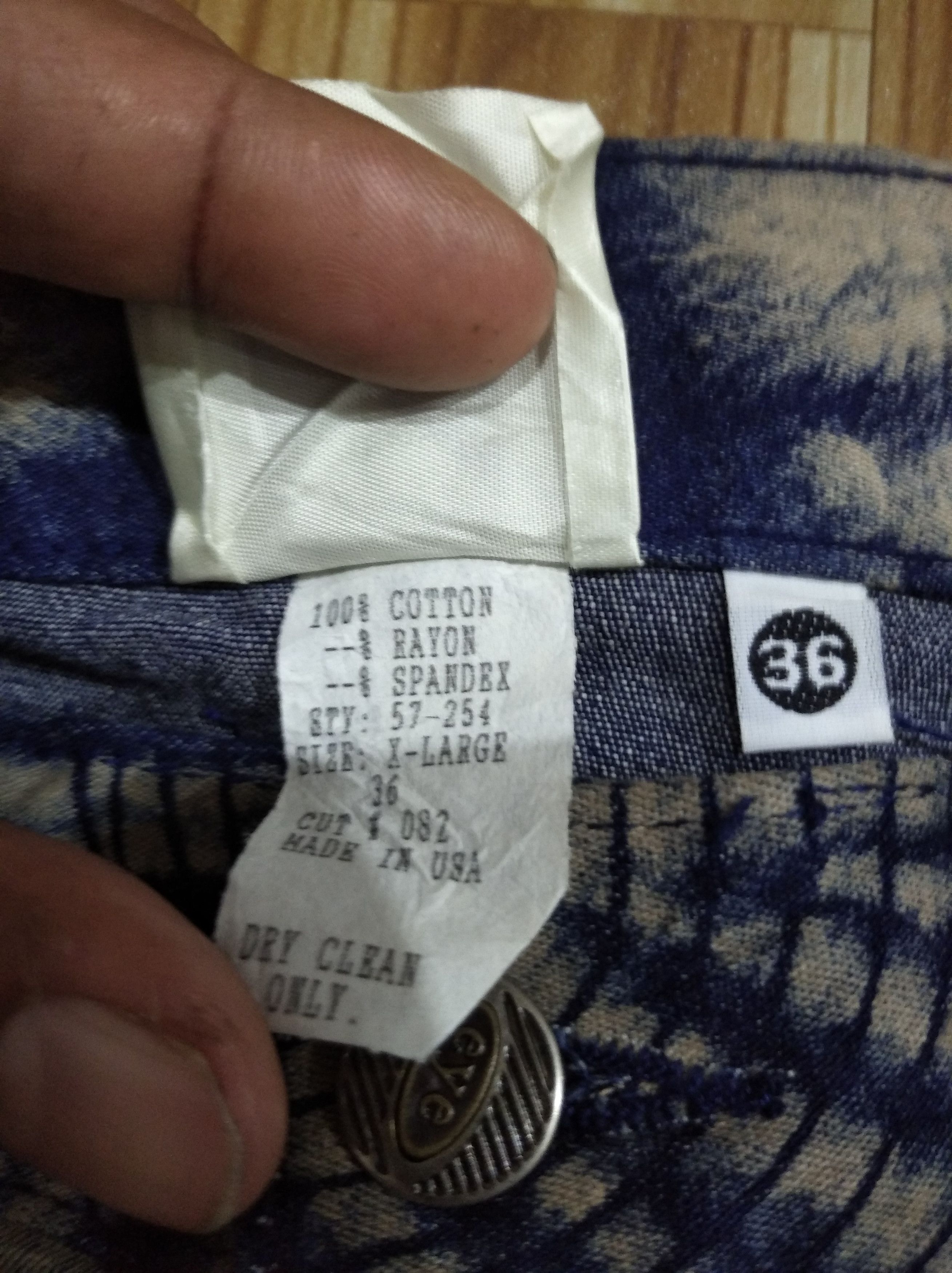 Hysteric Glamour × If Six Was Nine × Tornado Mart Arbani art baggy pants size 36 Size US 36 / EU 52 - 3 Thumbnail