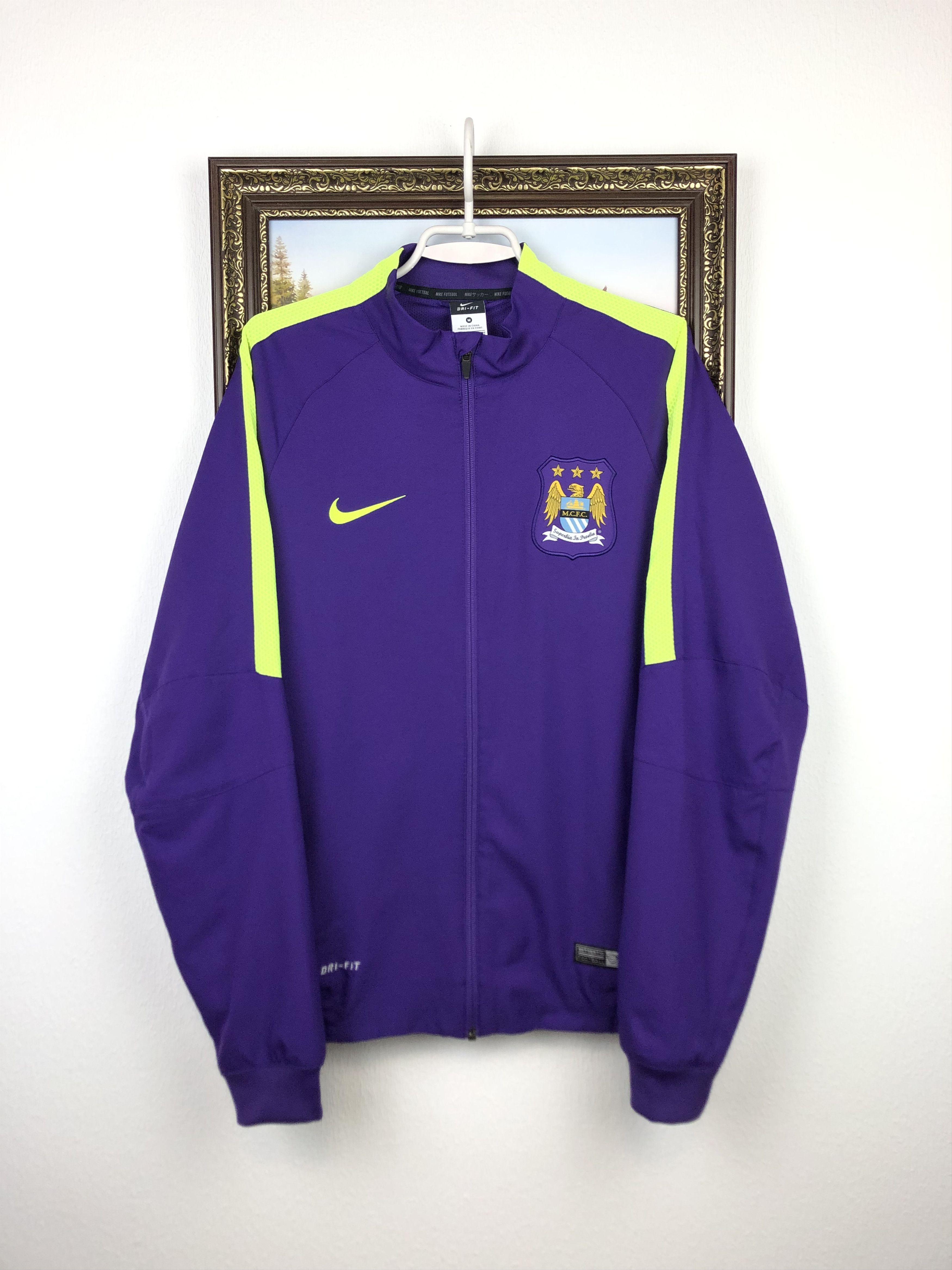 Man city purple jacket store