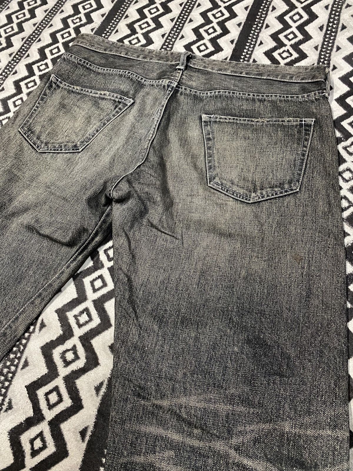 Designer × Japanese Brand Vintage Xescape Jeans Selvedge Size US 34 / EU 50 - 3 Thumbnail