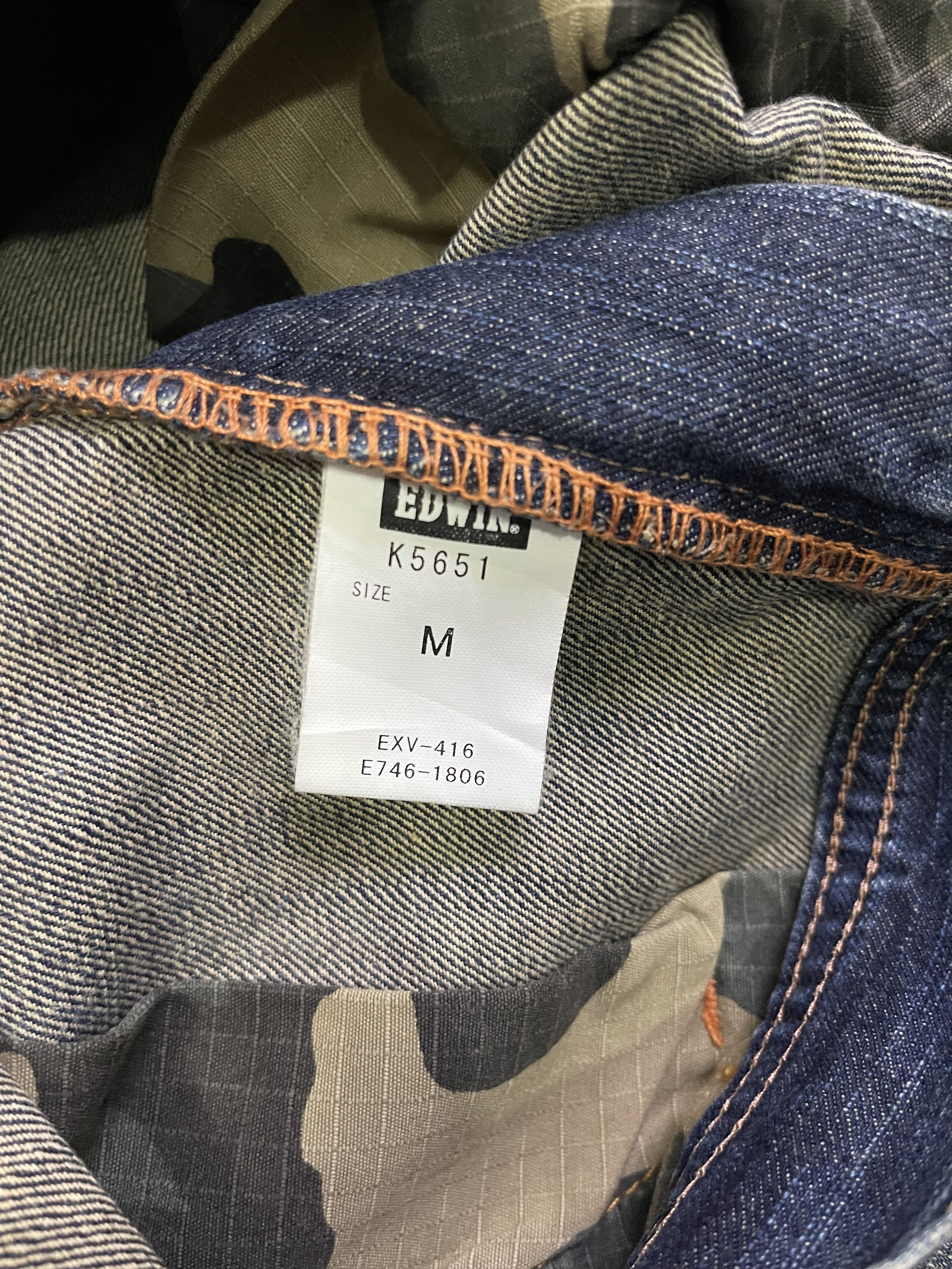 Edwin Edwin EXV-416 Blue Flared Cargo Tactical Style Size US 32 / EU 48 - 13 Thumbnail