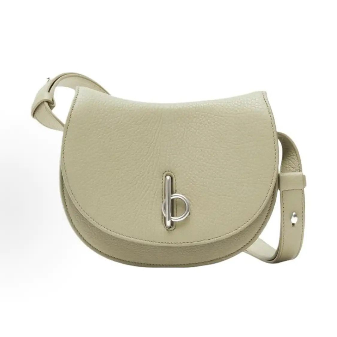 Burberry BURBERRY B Clip mini green cowhide leather crossbody bag Size ONE SIZE - 1 Thumbnail