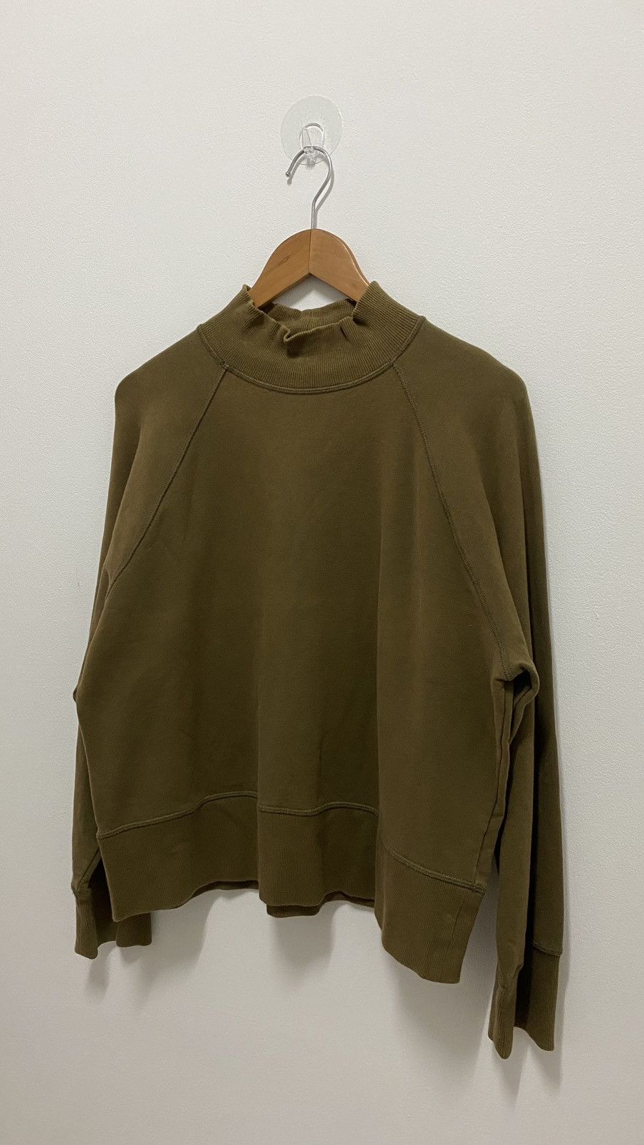 Maison Margiela Vintage Maison Martin Margiela 6 High Neck Crop Sweatshirts Size US S / EU 44-46 / 1 - 4 Thumbnail