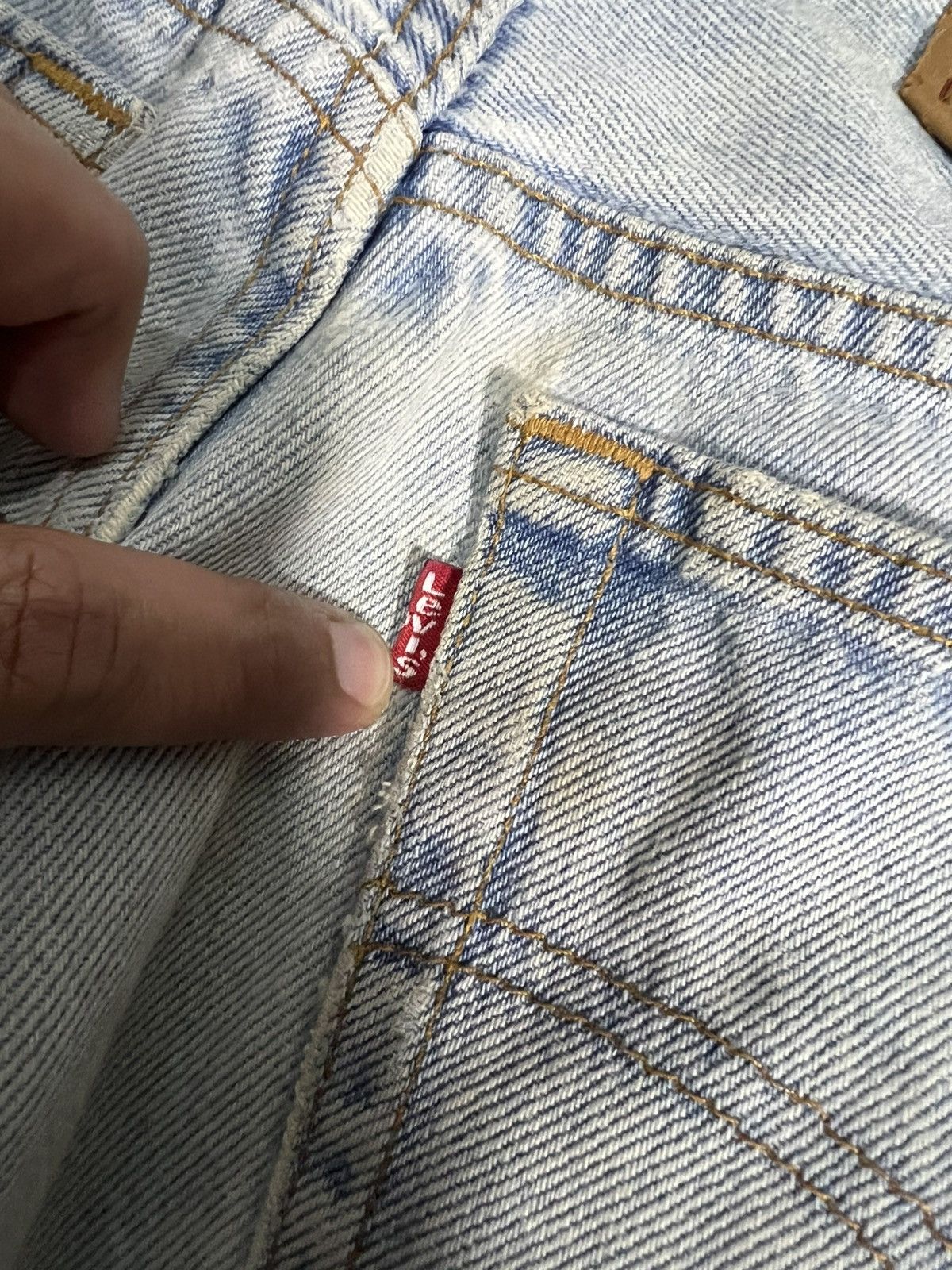 Levi's Vintage Levis 501 Patchwork Faded Jean Size US 30 / EU 46 - 21 Thumbnail