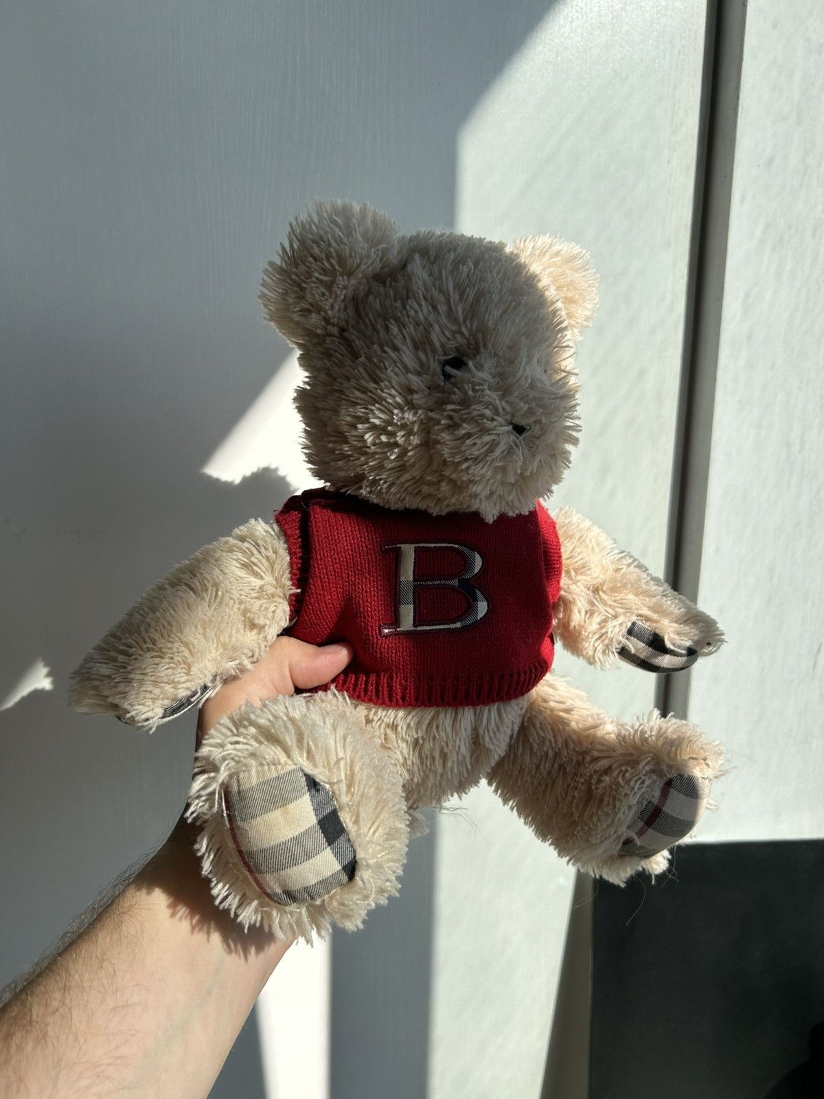 Burberry × Designer × Vintage Bear vintage teddy burberry toy Size ONE SIZE - 1 Thumbnail