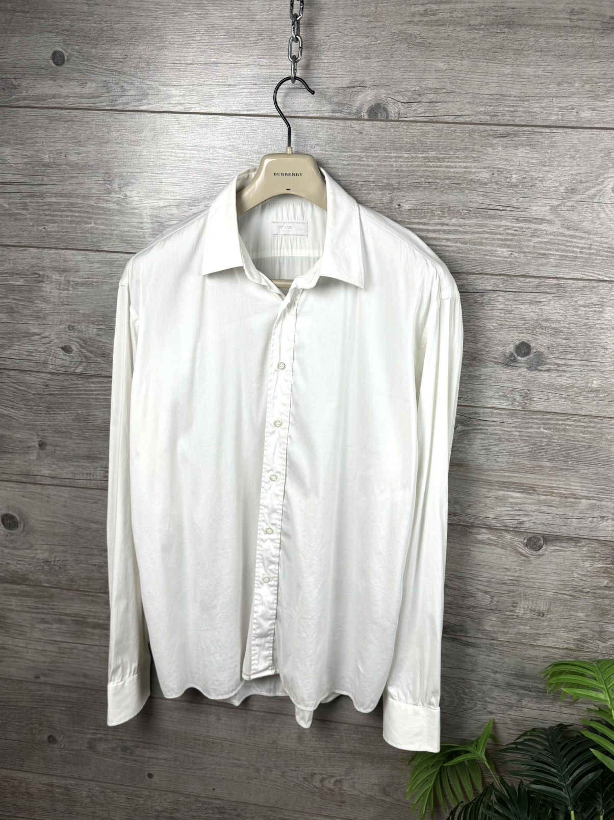 Prada Prada Milano Long-sleeved shirt Luxury polo Size US L / EU 52-54 / 3 - 6 Thumbnail