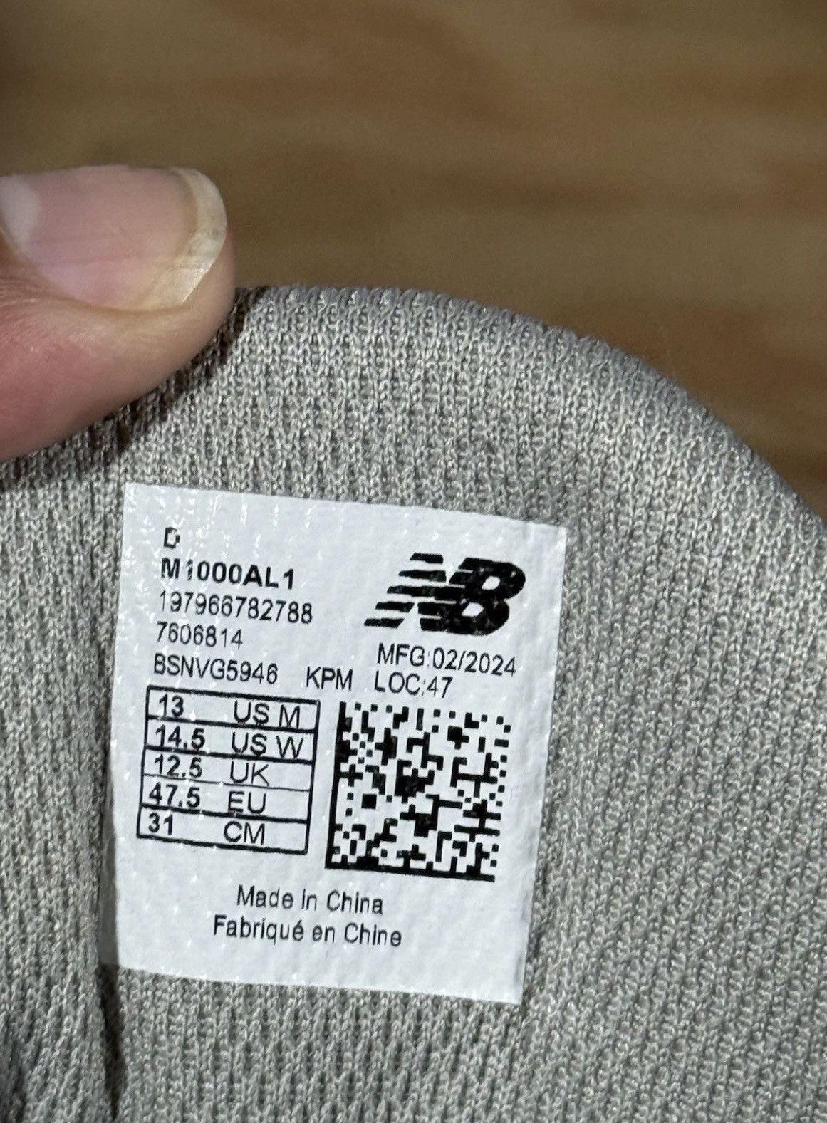 Aime Leon Dore × New Balance New Balance 1000 Aime Leon Dore Grey M1000AL1 Mens Size 13 Size US 13 / EU 46 - 7 Thumbnail