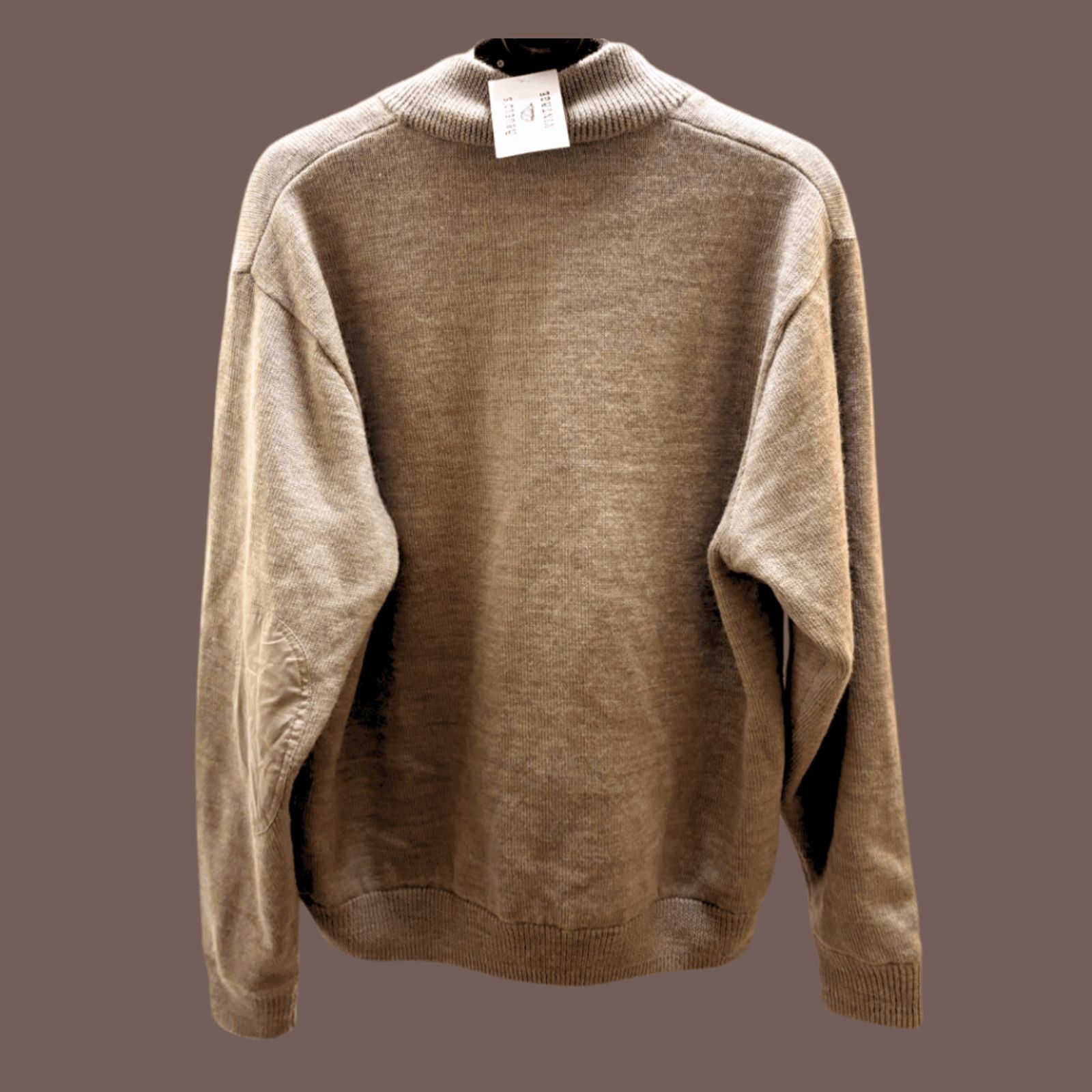 Cabelas VTG Half-Zip Sweater | Cabela’s Beige Wool | Gorpcore Size US L / EU 52-54 / 3 - 4 Thumbnail