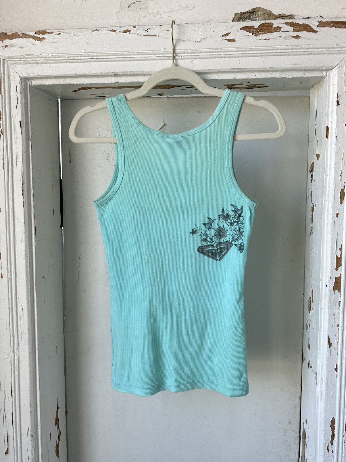 Beauty Beast × If Six Was Nine × Vintage Vintage Roxy Made in USA Printed Tank Top Size M / US 6-8 / IT 42-44 - 7 Thumbnail