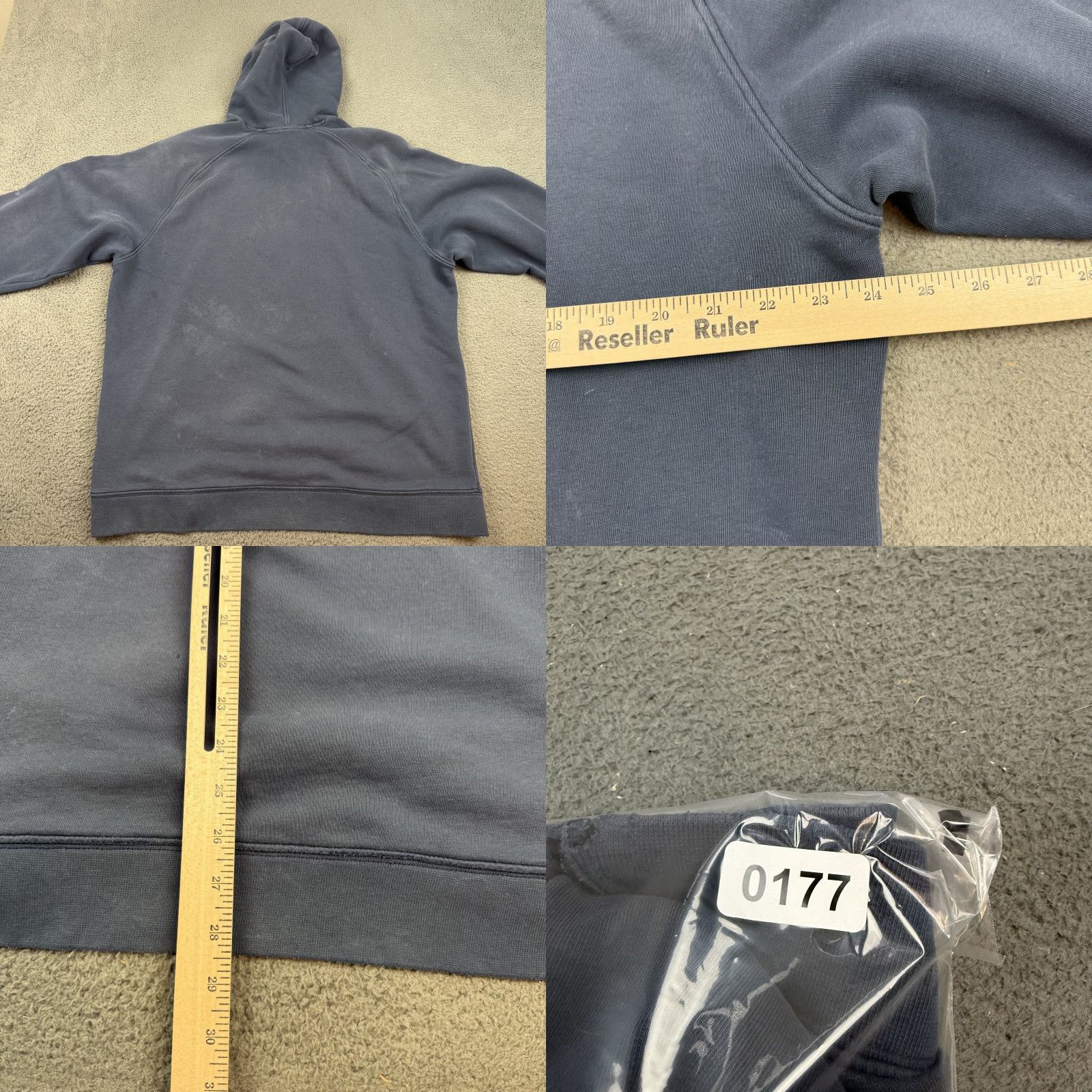 Nike VINTAGE Nike Hoodie Mens XL Blue Swoosh Pullover Distressed Grunge Size US XL / EU 56 / 4 - 8 Thumbnail