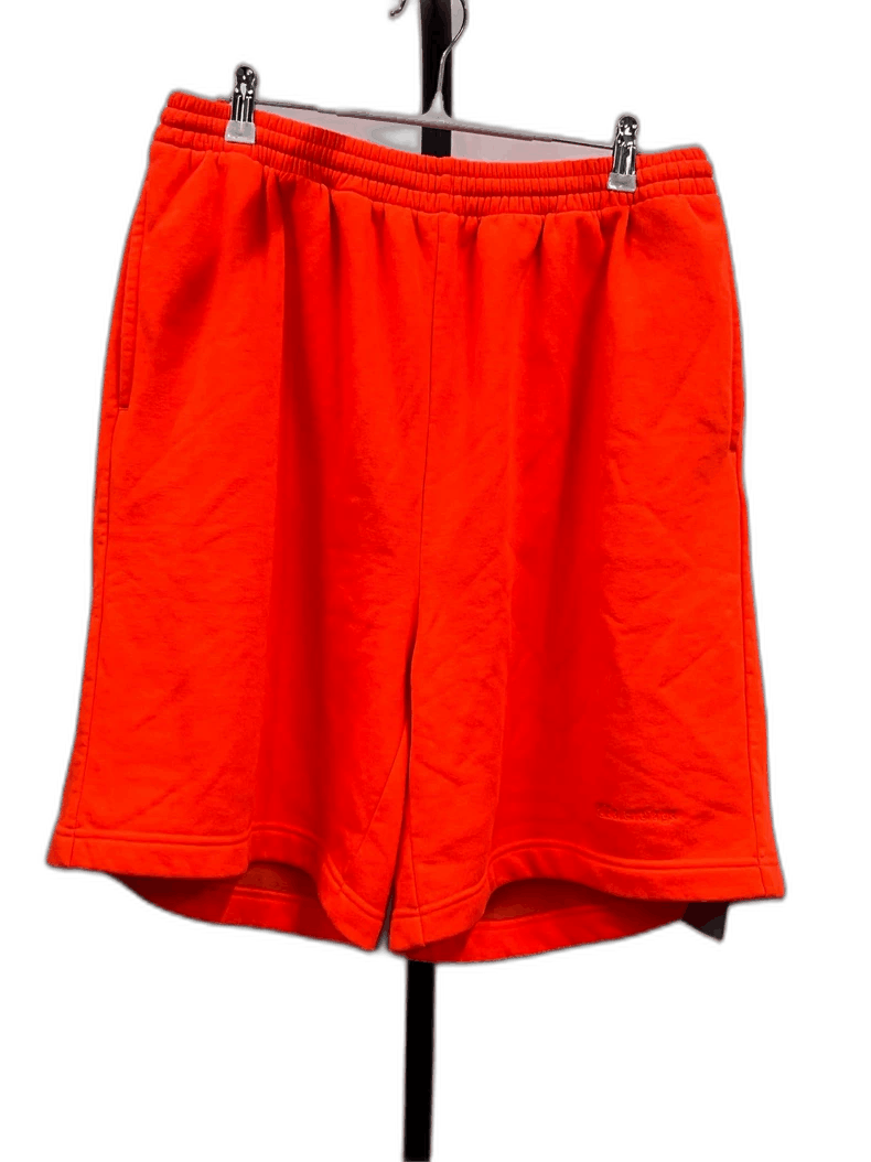 Balenciaga Balenciaga Logo Pattern Orange Casual Shorts Size US 26 / EU 42 - 1 Thumbnail