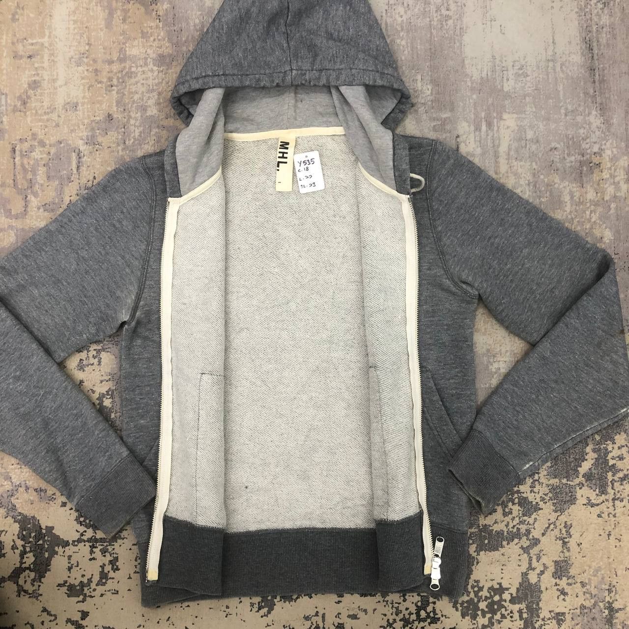 Margaret Howell Y535 Margaret Howell RIPPED HOODIES Size M / US 6-8 / IT 42-44 - 3 Thumbnail