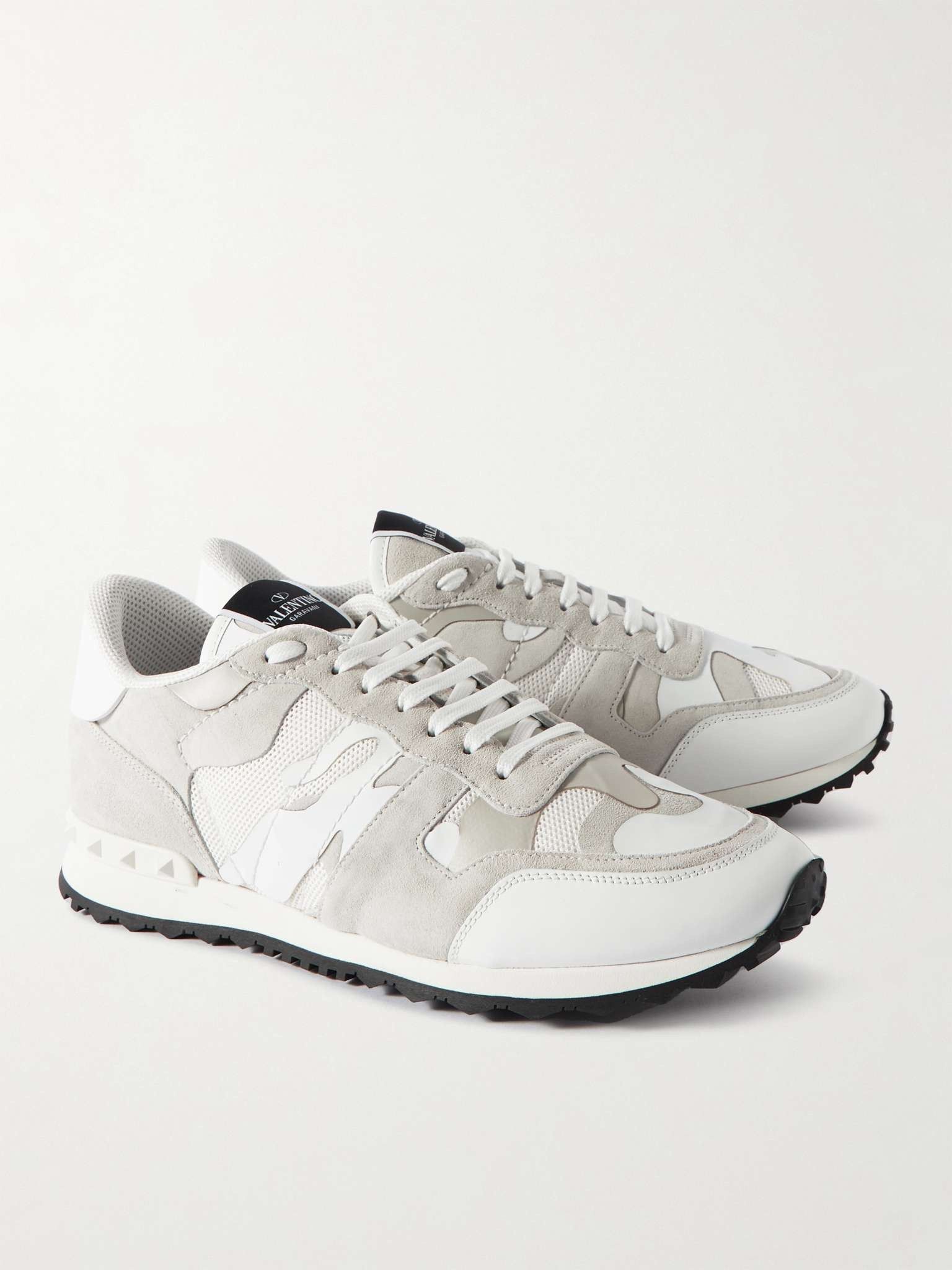 Valentino o1y0525 Low-Top Sneakers in Light Gray/White Size US 12 / EU 45 - 3 Thumbnail