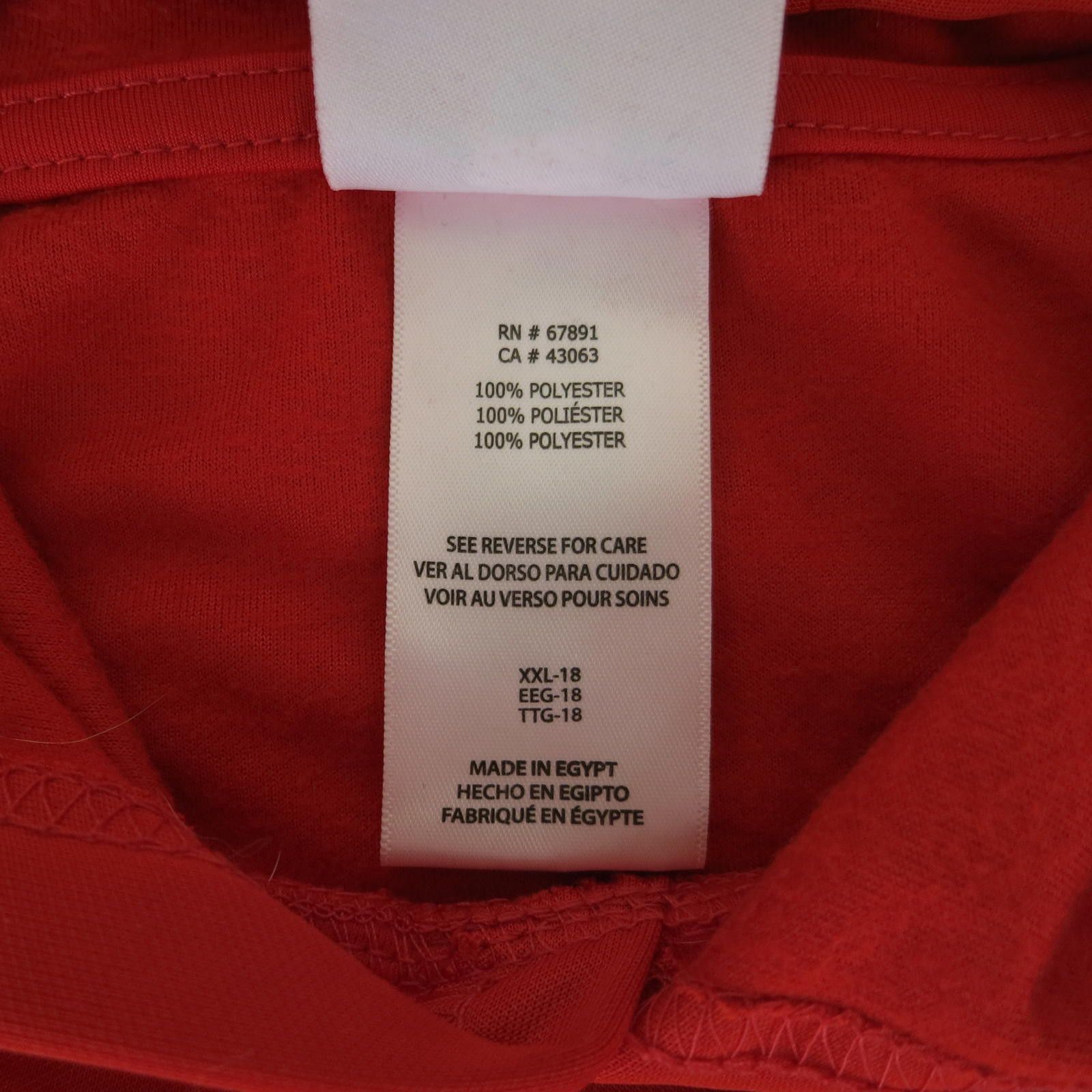 Other Youth XXL Kansas City Chiefs Red Hoodie Sweatshirt Size US XXL / EU 58 / 5 - 4 Thumbnail