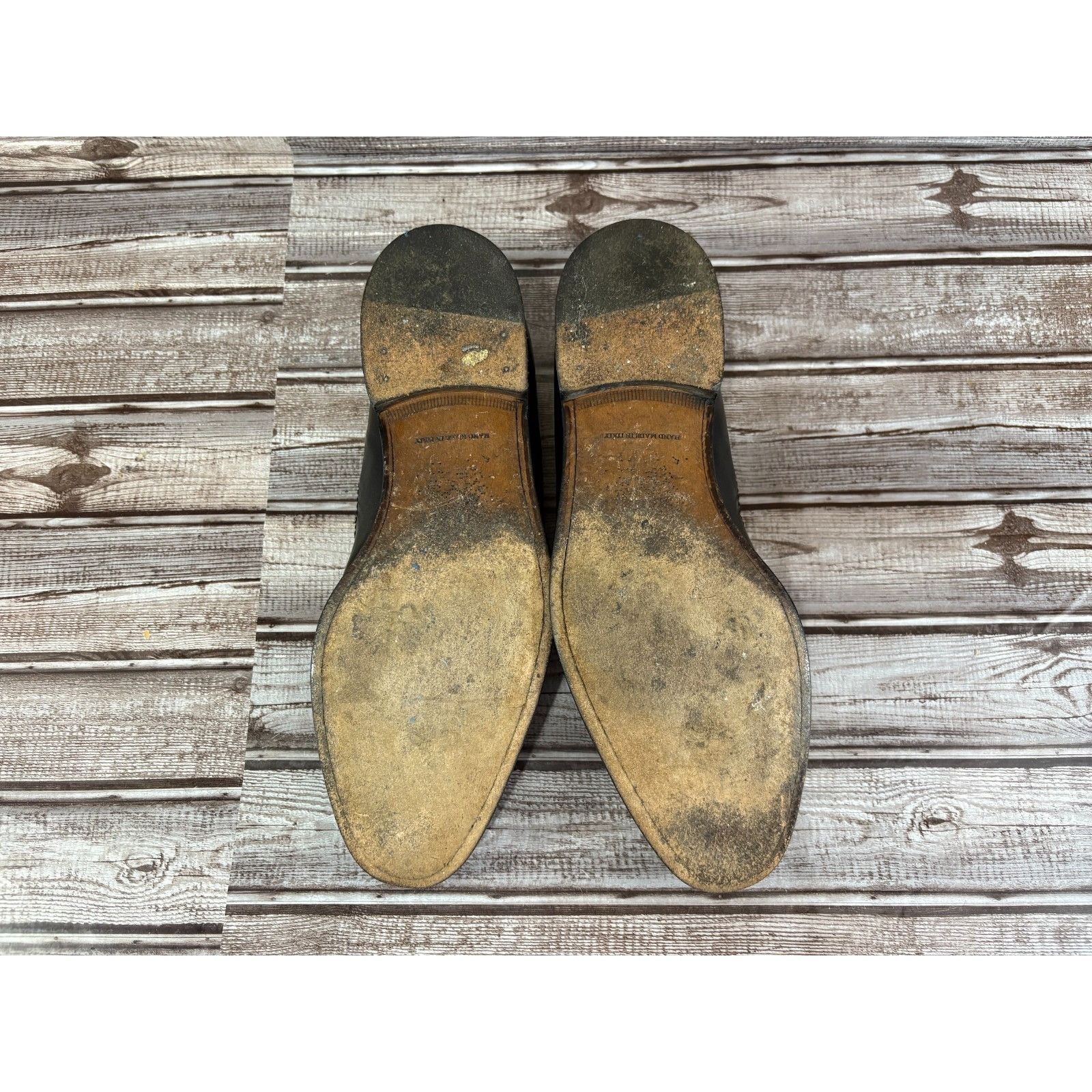 John Varvatos John Varvatos Collection Venetian Leather Loafers sz 9.5 c: Size US 9.5 / EU 42-43 - 7 Thumbnail