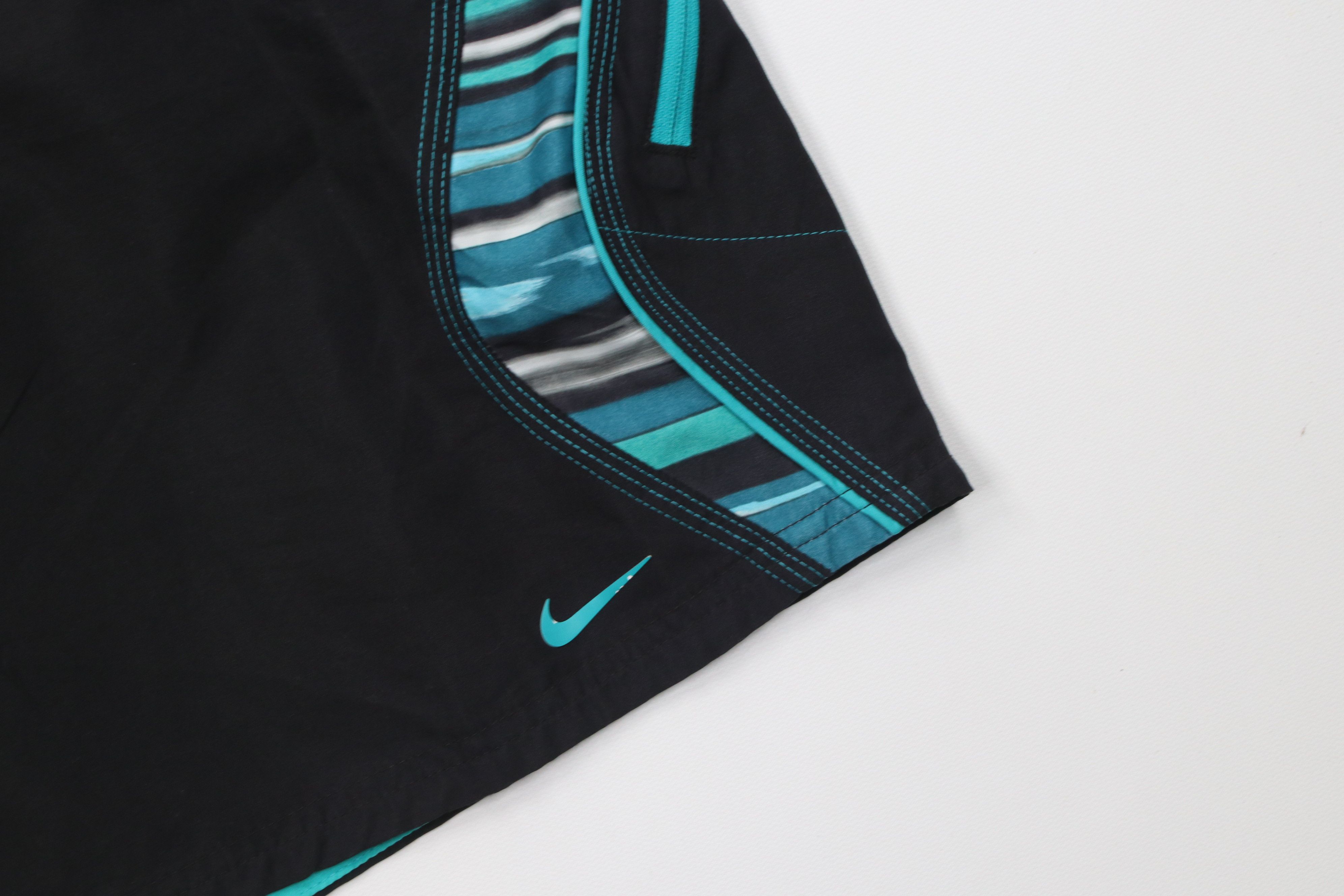 Nike Vintage Y2K Nike Scott Mini Swoosh Lined Shorts Swim Trunks Size US 34 / EU 50 - 5 Thumbnail