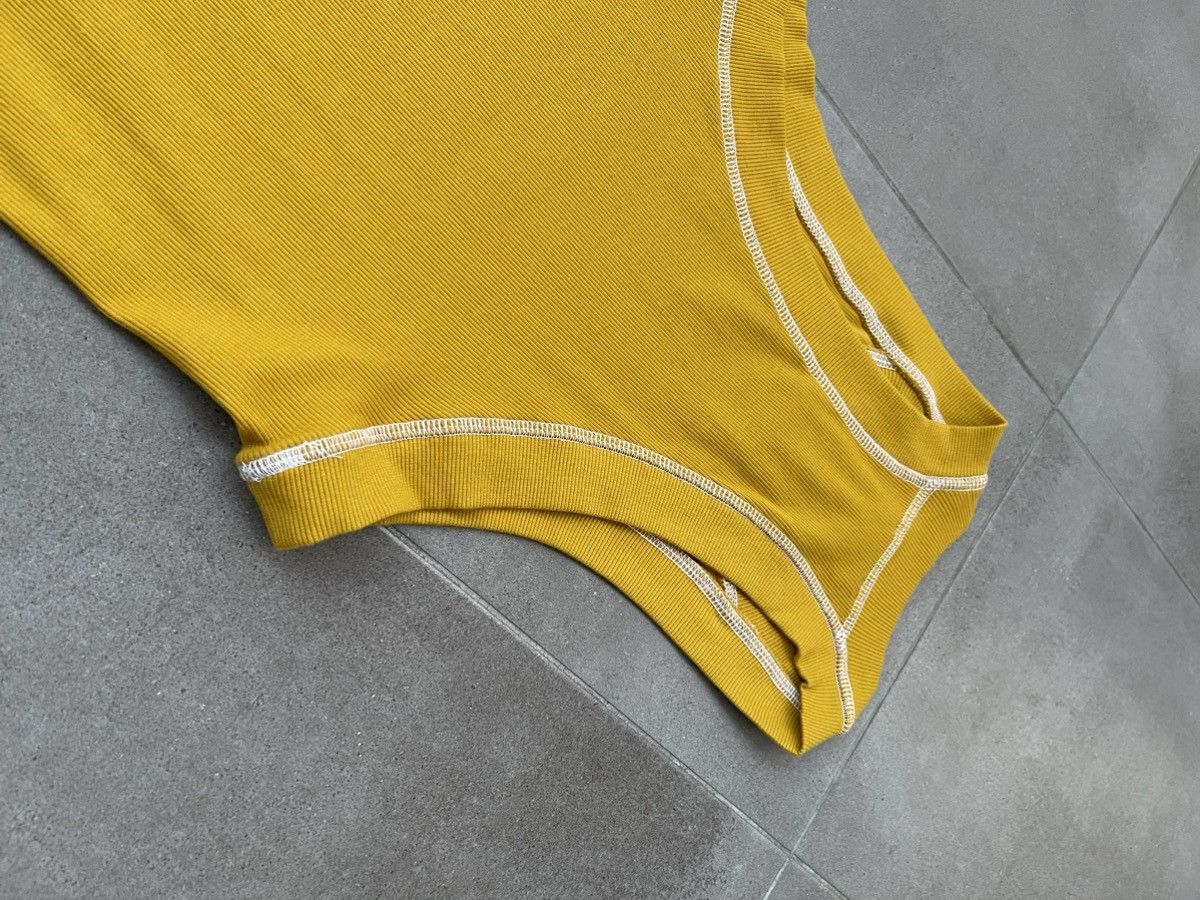 Saul Nash !DS! SS23 Saul Nash Yellow Overlock Stitch Tank Top Size US S / EU 44-46 / 1 - 14 Thumbnail