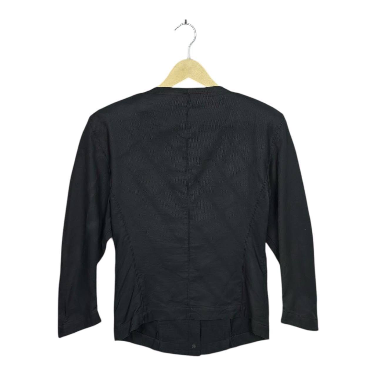 Thierry Mugler VTG Thierry Mugler Edition Black Cotton Structured Jacket Size S / US 4 / IT 40 - 2 Thumbnail