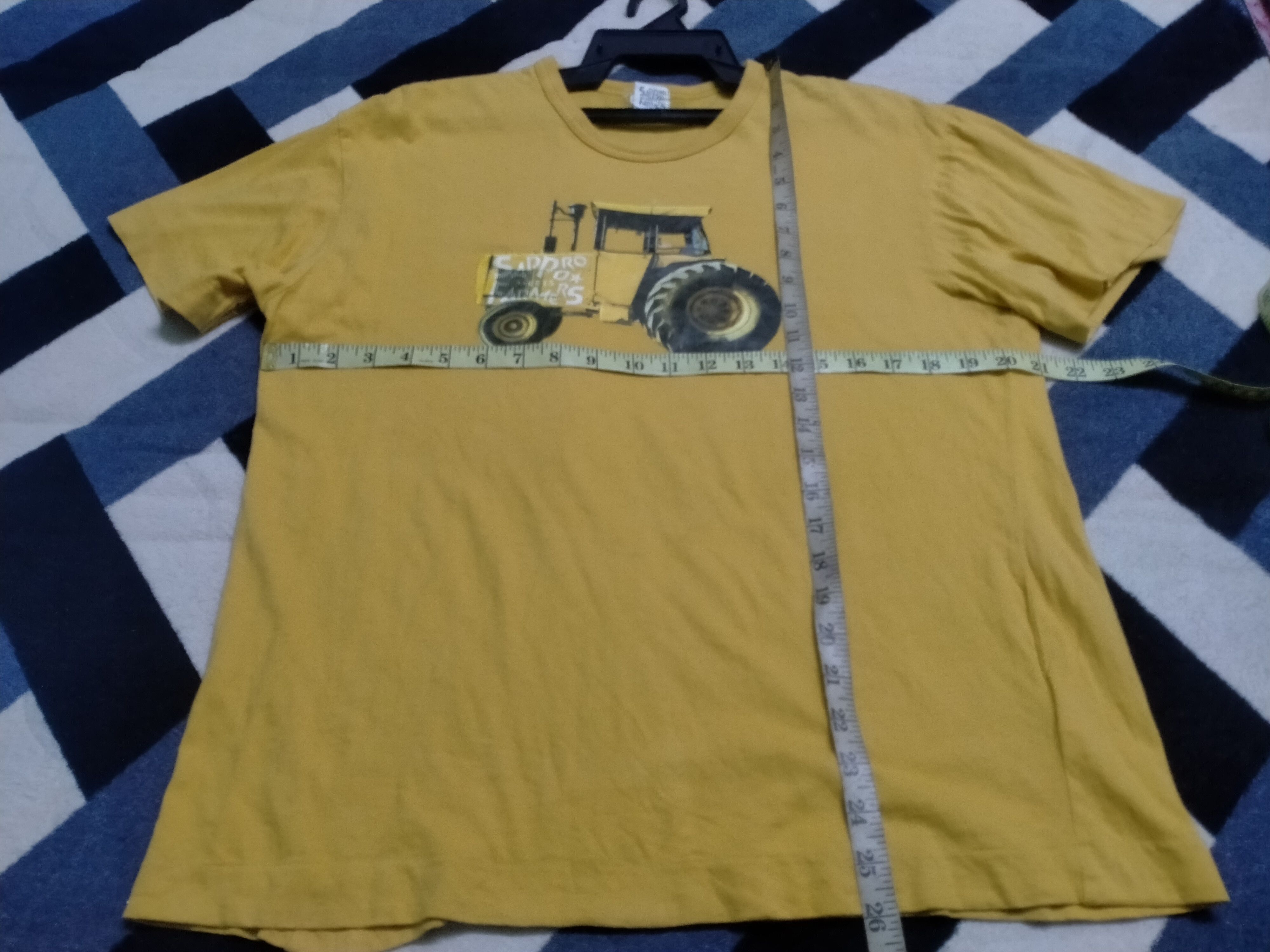 Japanese Brand × Vintage Vintage Sapporo Farmers Distressed t-shirt Size US L / EU 52-54 / 3 - 10 Thumbnail