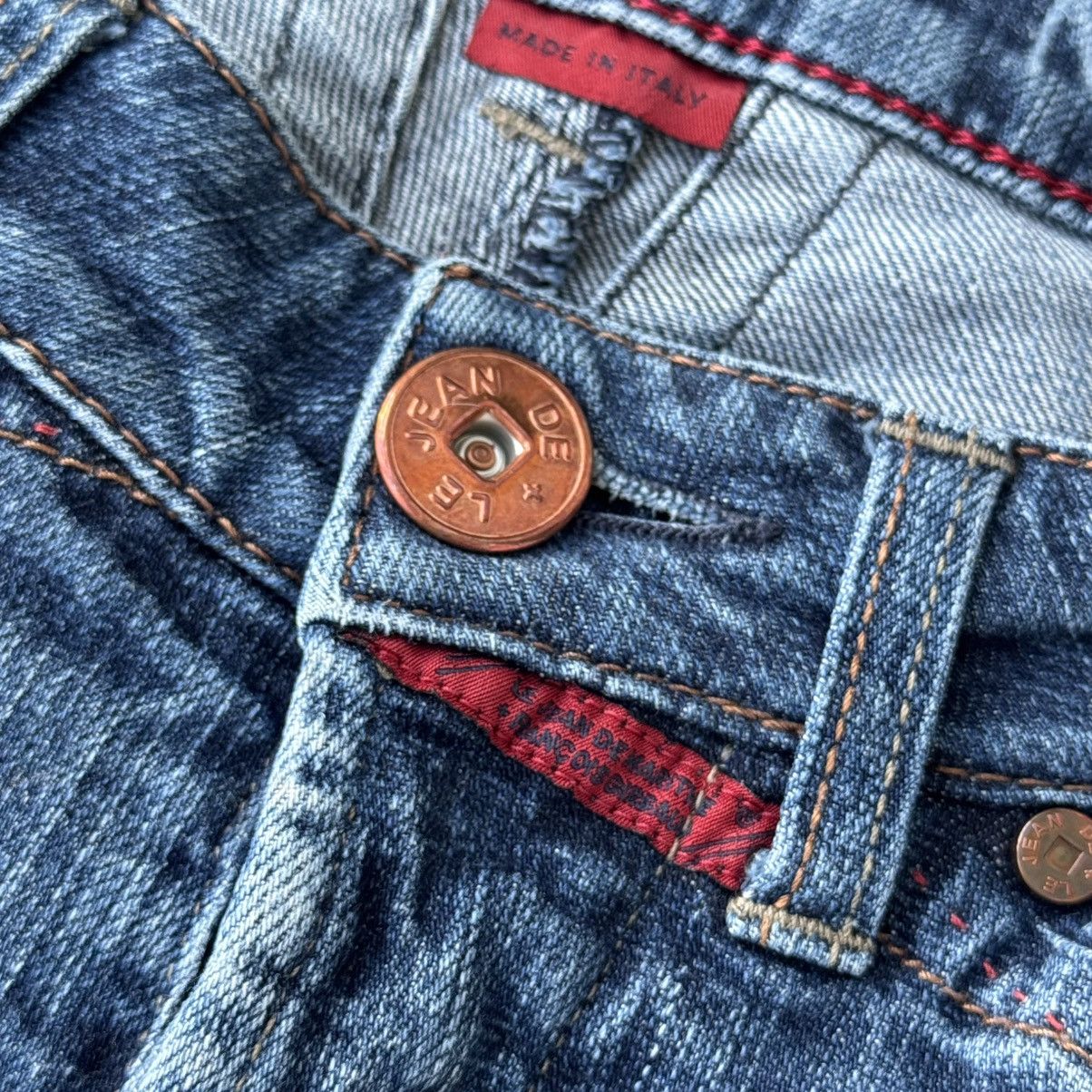 Marithe + Francois Girbaud × Vintage Le Jean de Marithe Francois Girbaud Vintage Jeans Size 31" - 11 Thumbnail