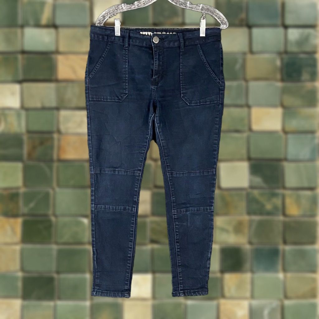 Vintage VIP Jeans Skinny Blue Jeans Women's Regular Size 15/16 Size 36" / US 14 / IT 50 - 1 Thumbnail