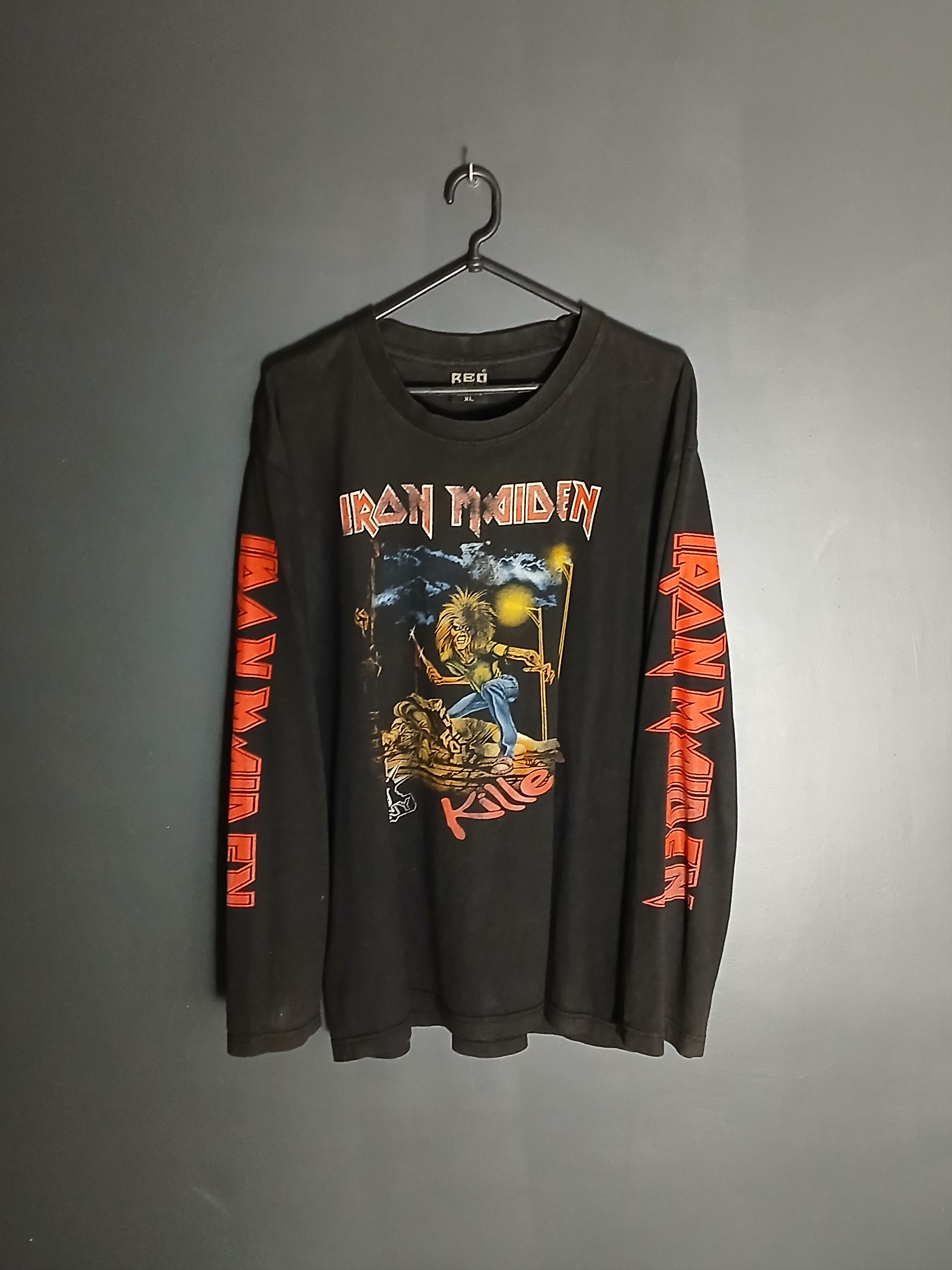 Band Tees Iron Maiden Long Sleeve T-Shirt Size US XL / EU 56 / 4 - 1 Thumbnail
