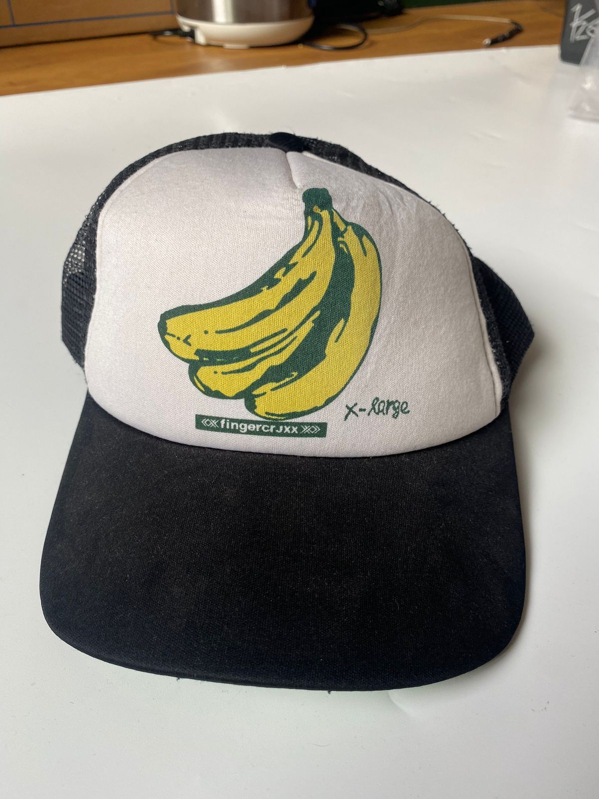 Vintage × Xlarge Trucker Hat Xlarge Fingercrjxx Size ONE SIZE - 8 Thumbnail