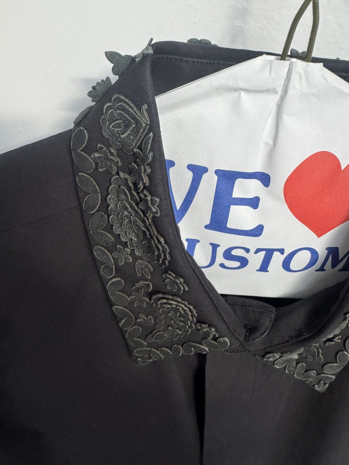 Givenchy Leather Collar Givenchy Button Down Size US M / EU 48-50 / 2 - 2 Thumbnail