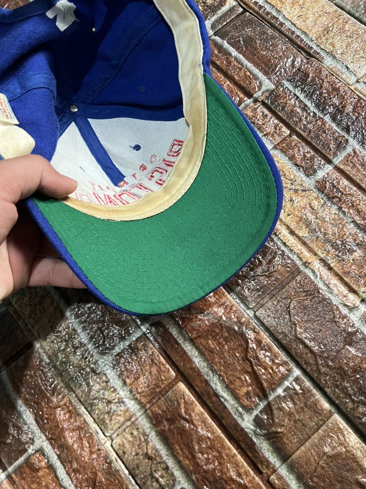 Starter Vintage Starter Detroit Pistons wool arc logo snapback Size ONE SIZE - 4 Thumbnail