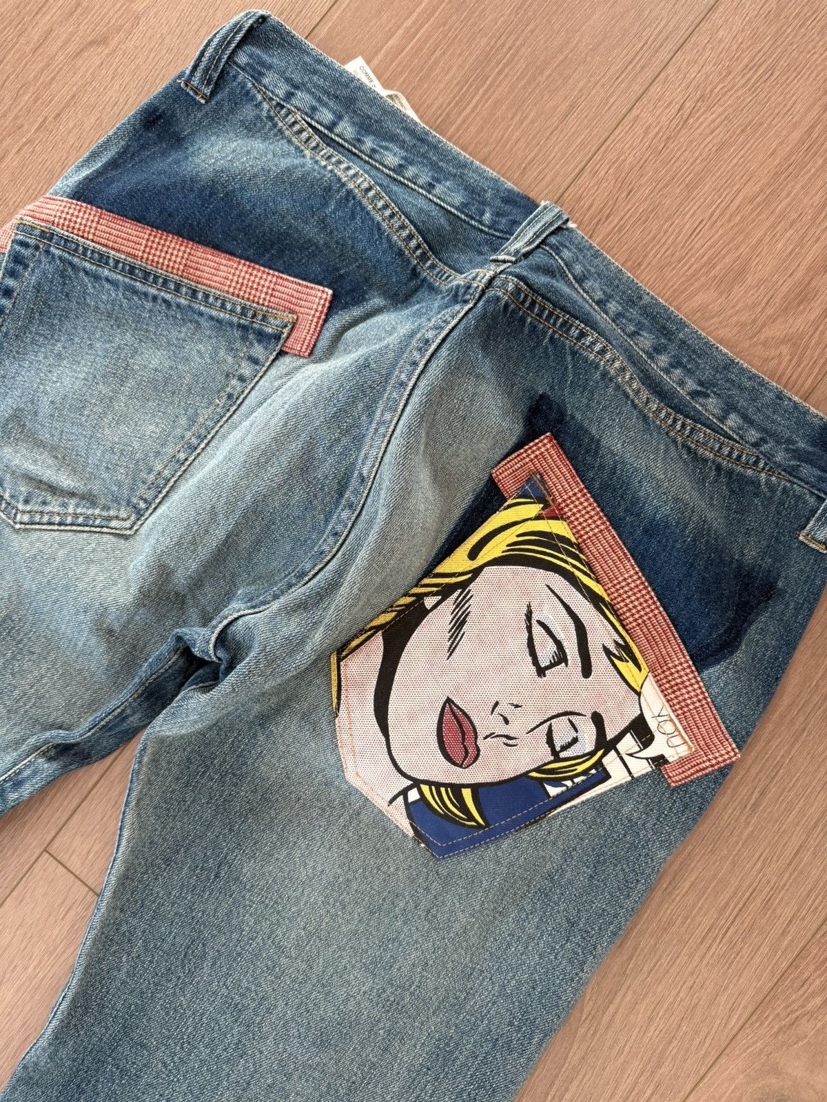 Junya Watanabe Junya Watanabe x Roy Lichtenstein Jeans Size US 29 - 4 Thumbnail
