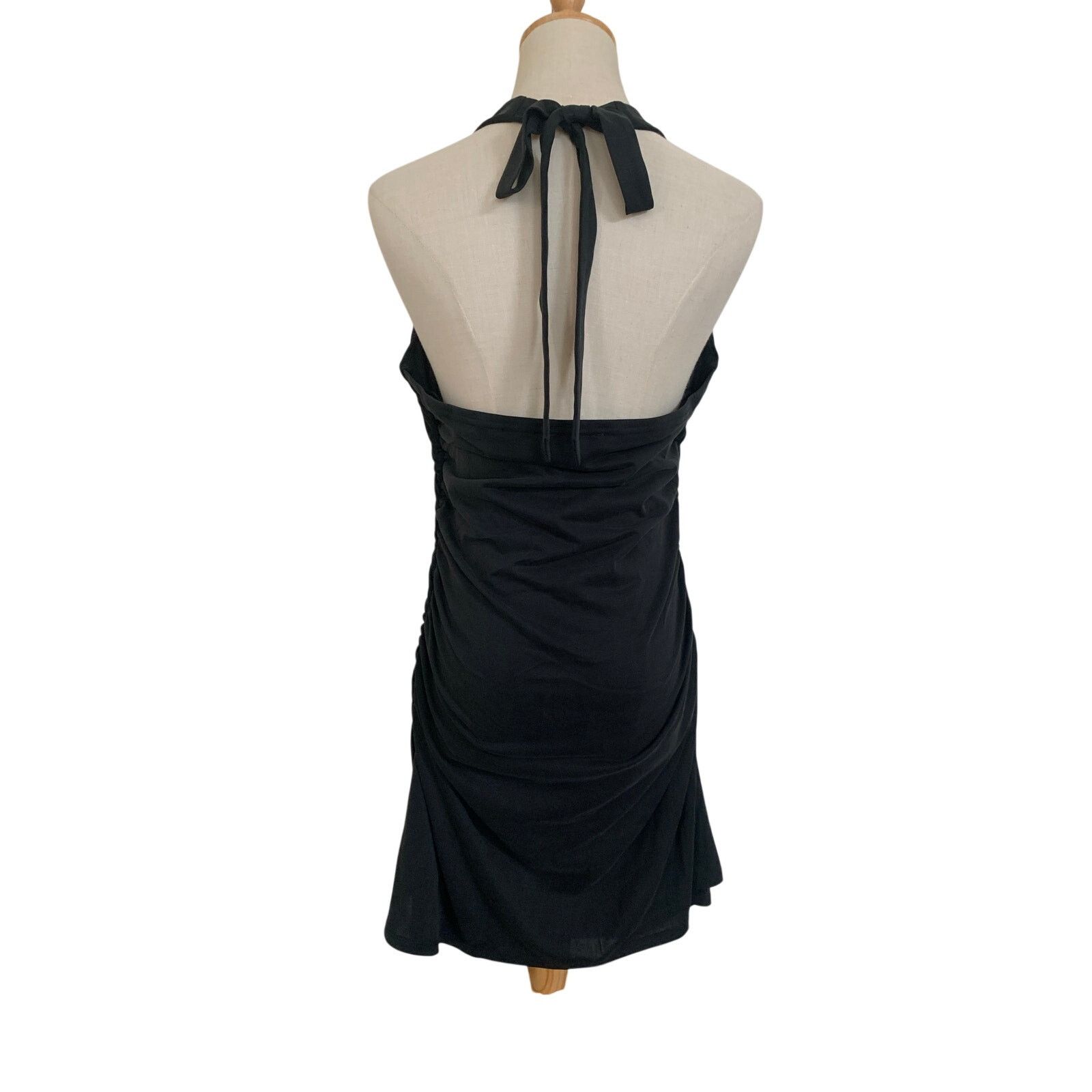 Anthropologie NWT Anthropologie Ariana Halter Mini Dress - Size L MSRP $78 Size L / US 10 / IT 46 - 3 Thumbnail