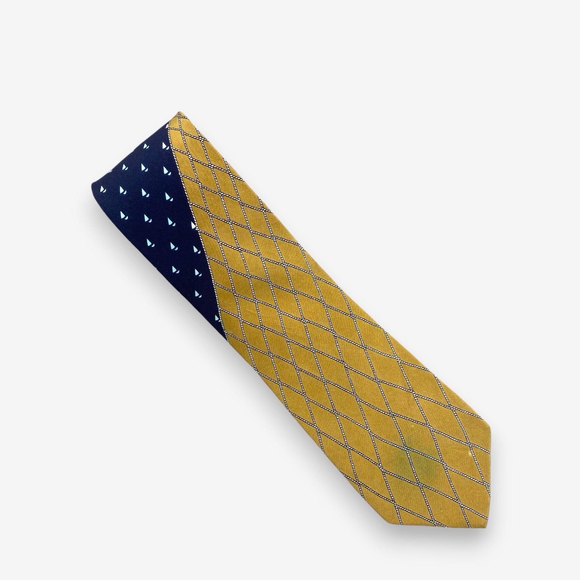 Casablanca Vintage Casablanca SILK Necktie Cravate Pure Silk Neck Tie Size ONE SIZE - 2 Thumbnail