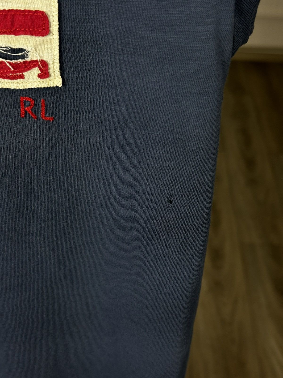 Other VINTAGE Y2K POLO RALPH LAUREN USA FLAG TEE Size US XL / EU 56 / 4 - 6 Thumbnail