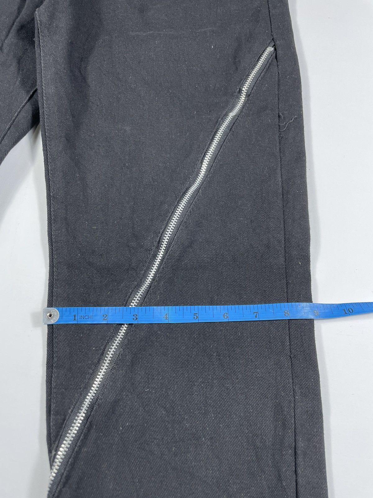 If Six Was Nine × Japanese Brand × Vintage Japanese multi zipper Denim Jeans ifsixwasnine style size 33 Size US 33 - 8 Thumbnail