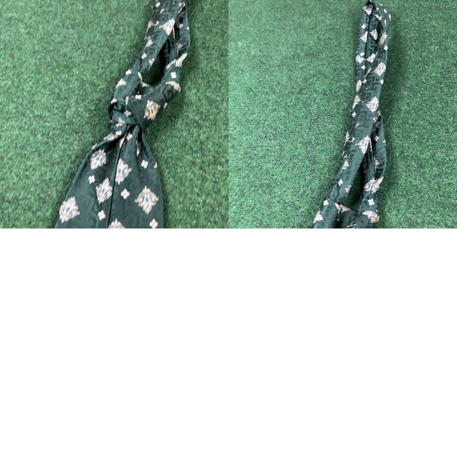 Vintage Vintage 1970s Men's Necktie by Beau Brummel Polyester 4"×54" Green Size ONE SIZE - 8 Thumbnail