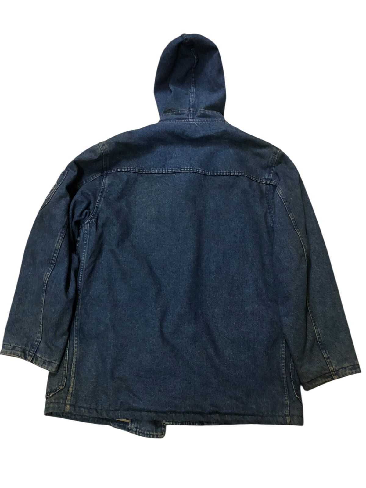 Valentino Rare Vintage 80’s Valentino Duffle Denim Parkas Size US L / EU 52-54 / 3 - 2 Thumbnail