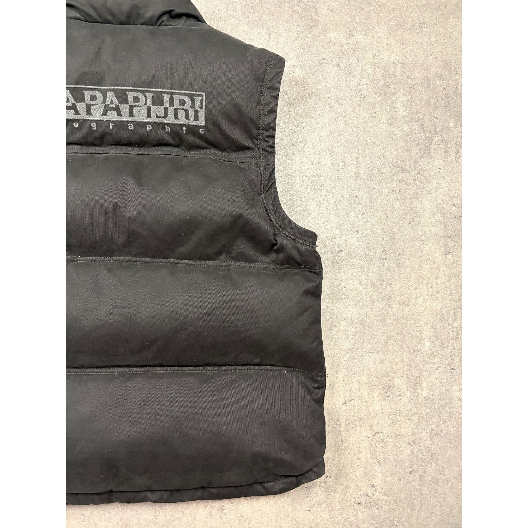 Napapijri Puchowa Kamizelka Napapijri – Black – Rozmiar XL y2k rare vi Size US XL / EU 56 / 4 - 2 Thumbnail