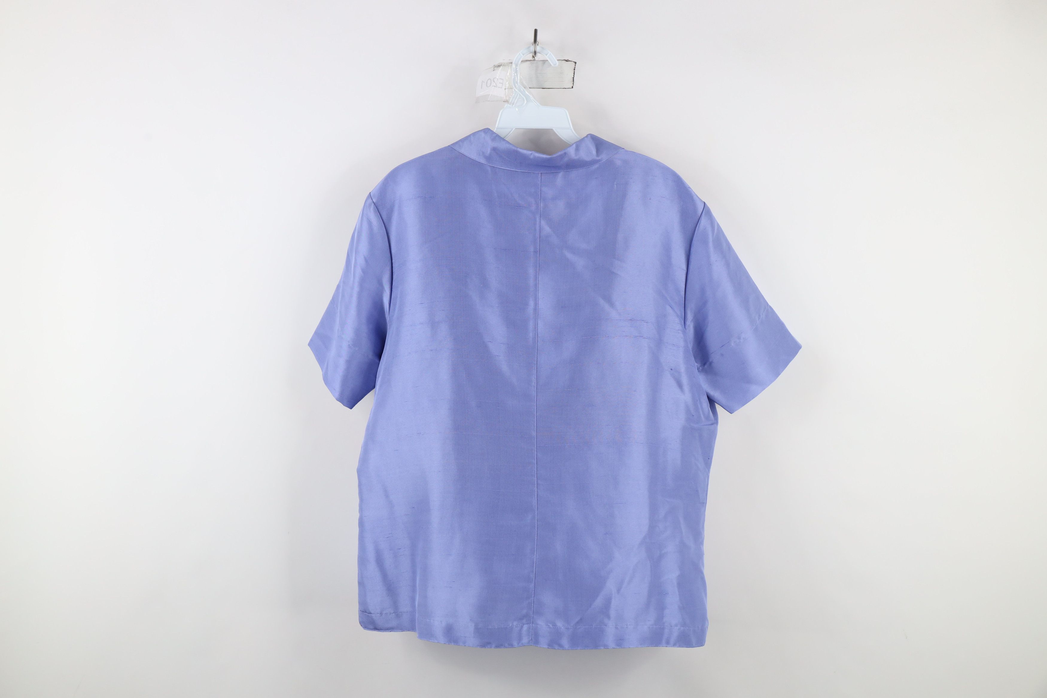 Vintage Vintage 90s Streetwear Short Sleeve Collared Button Shirt Size XL / US 12-14 / IT 48-50 - 8 Thumbnail