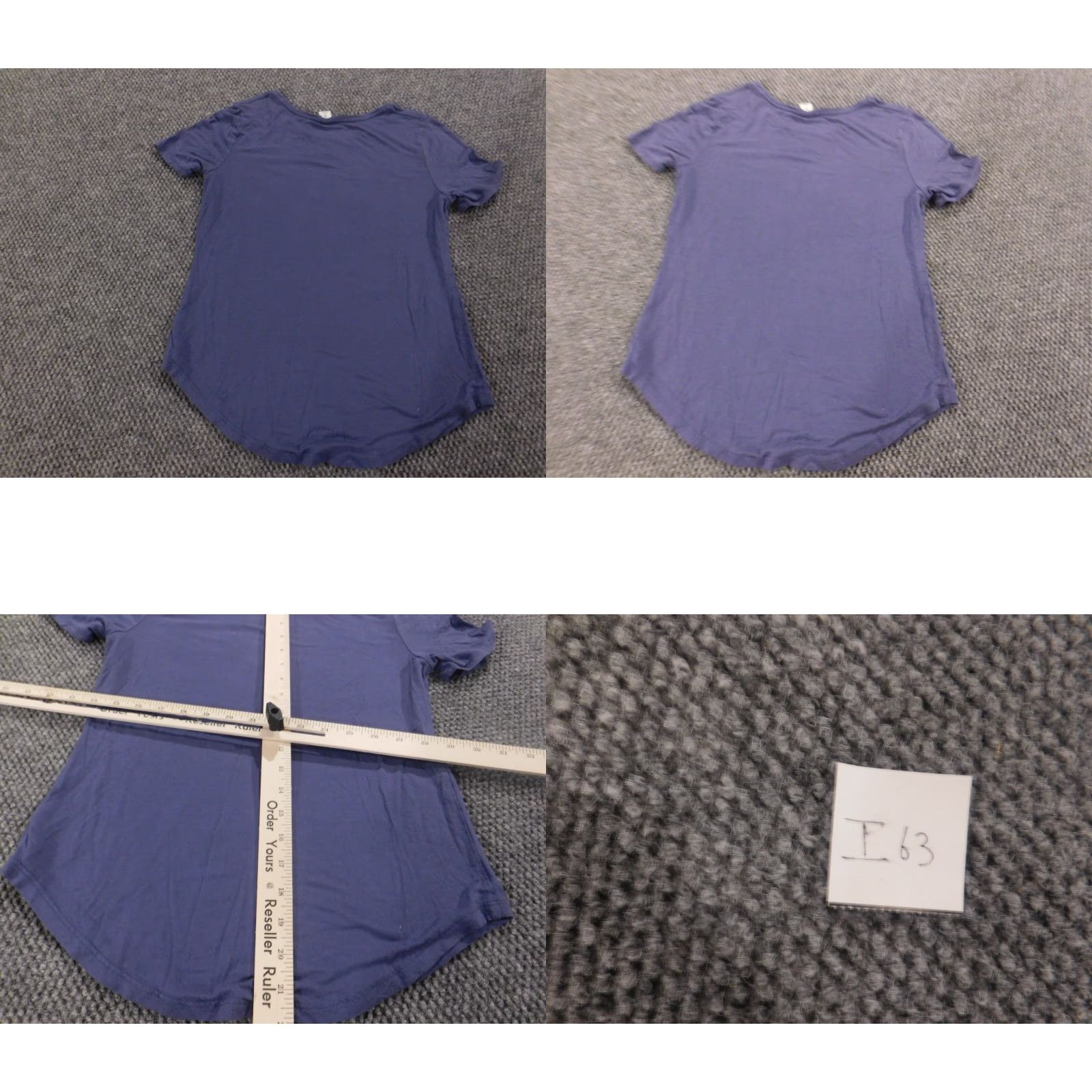 Old Navy Old Navy Womens T-Shirt XS Blue Pullover Crew Neck Short Sleeve Stretch Comfort Casual Love Button Cotton Size XS / US 0-2 / IT 36-38 - 8 Thumbnail