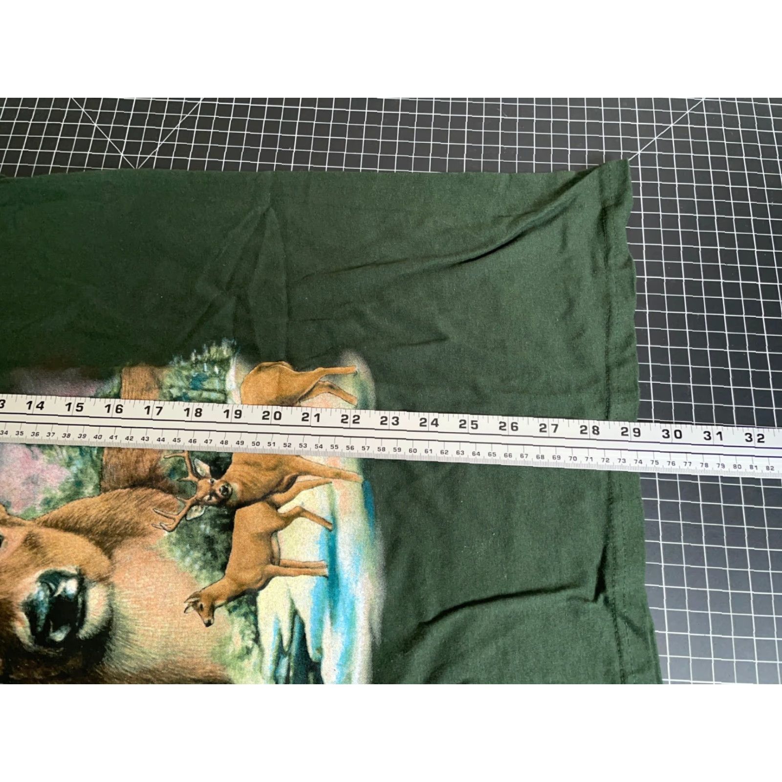 Vintage VINTAGE Keya Men’s Long Sleeve T-Shirt XL Dark Green Whitetail Deer Nature Outdoor Animal Graphic 90s Size US XL / EU 56 / 4 - 6 Thumbnail