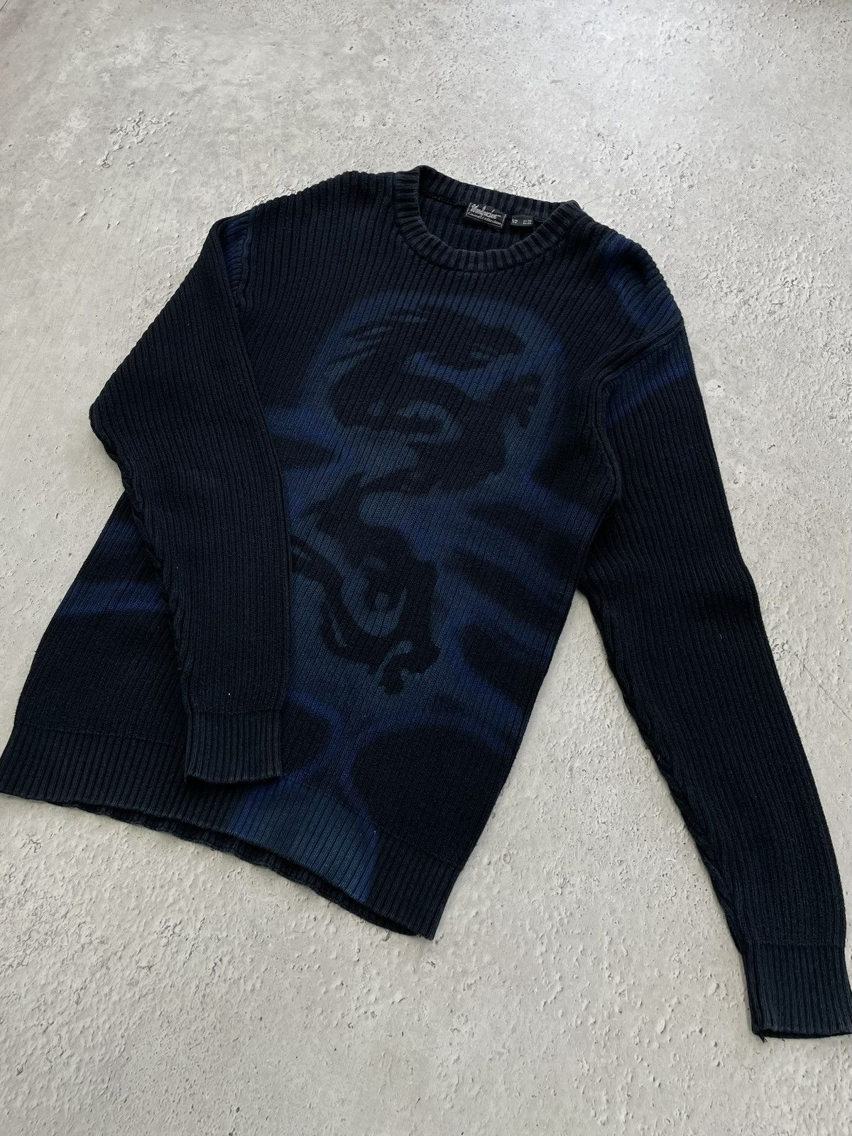 Diesel Rare dragon japanese stripped sweater y2k diesel style Size US L / EU 52-54 / 3 - 4 Thumbnail