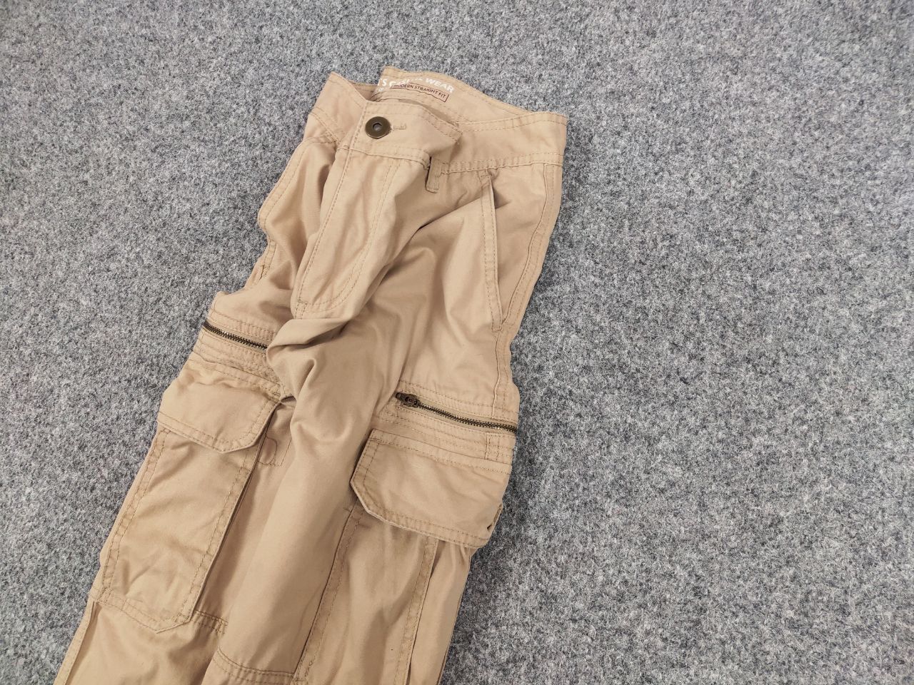 Japanese Brand Vintage Japan Style Mens Casual Wear Cargo Zip Pants Y2K Size US 32 / EU 48 - 4 Thumbnail
