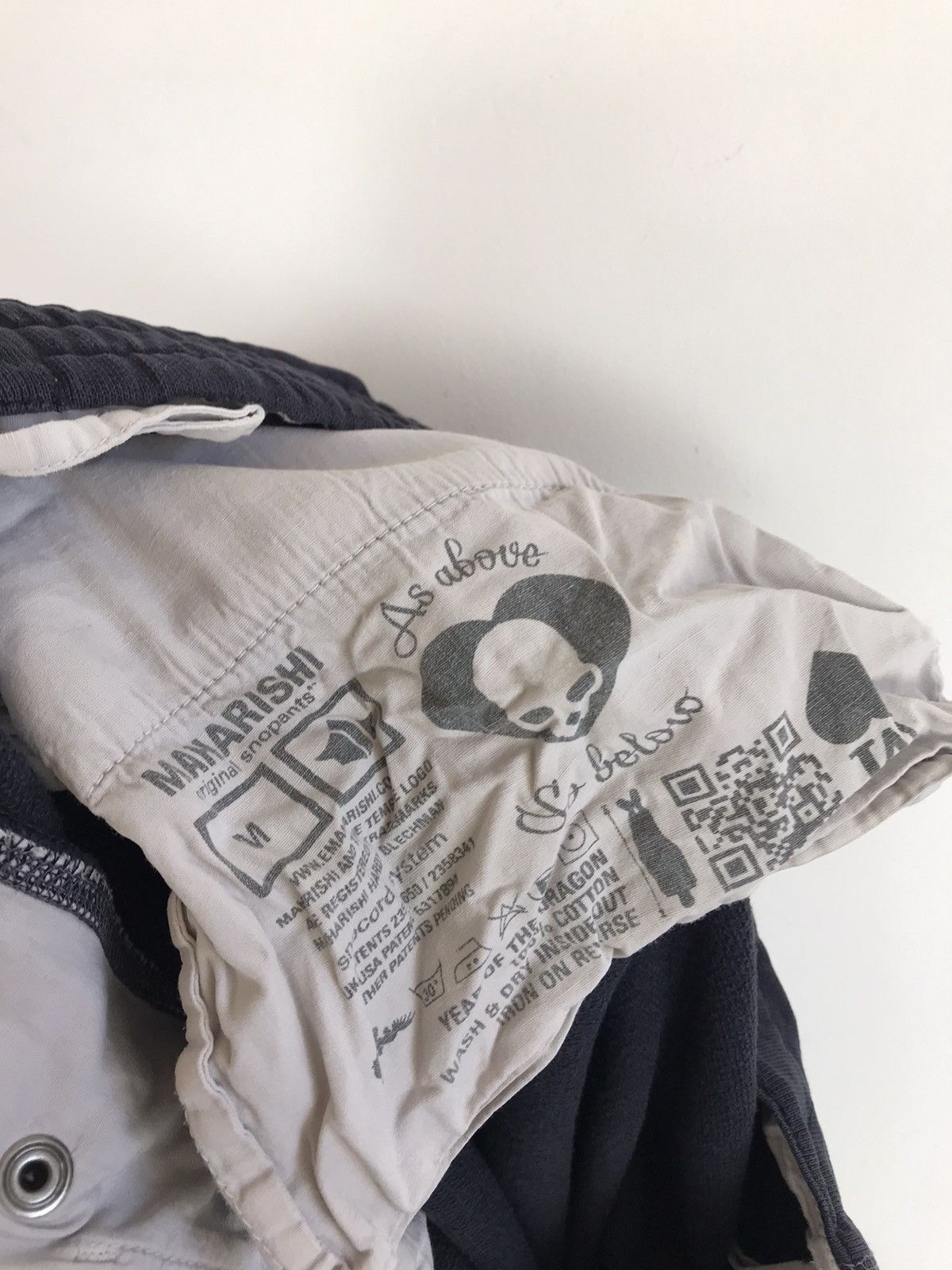 Maharishi Maharishi Distressed Faded Navy Pants Size US 32 / EU 48 - 8 Thumbnail