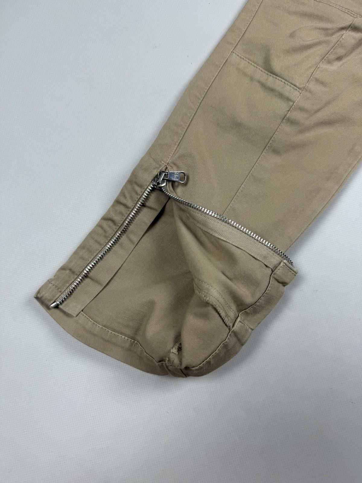 Pierre Balmain Pierre Balmain Ladies Ankle Zip Biker Chino Pants Trousers Size 28" / US 6 / IT 42 - 10 Thumbnail