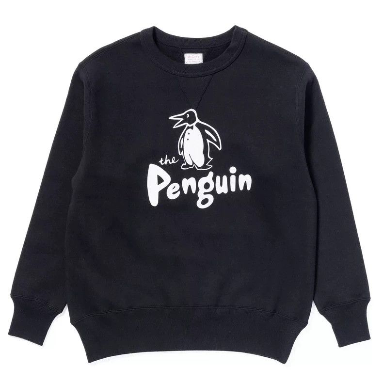 The Real McCoy's The Real McCoy Fleece-Lined Penguin Man Vintage Hoodie Size US M / EU 48-50 / 2 - 2 Thumbnail