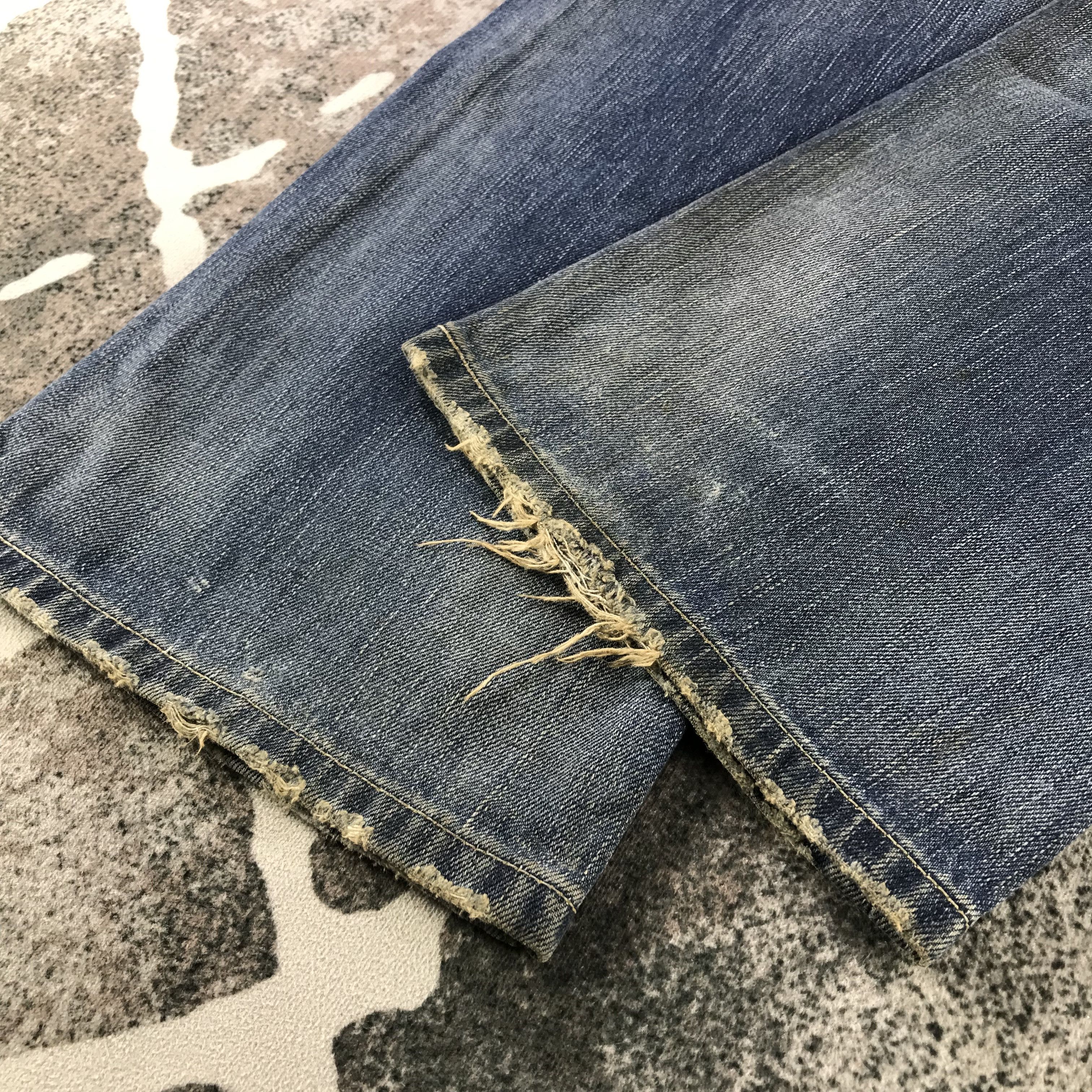 Vintage Levis 507 Jeans Distessed Denim KJ3381