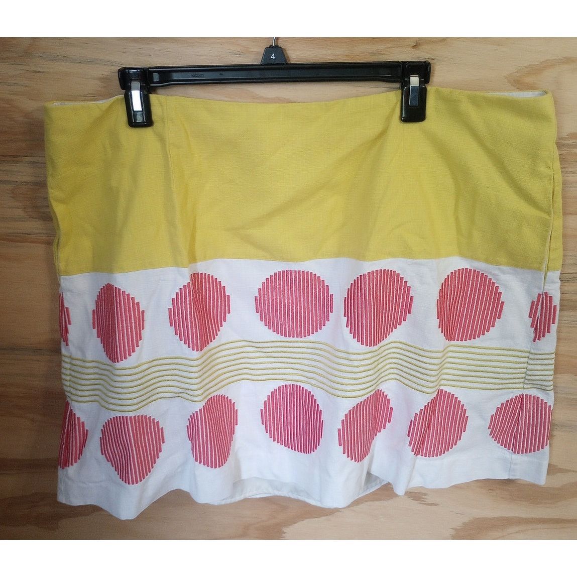 Boden Boden Women's Skirt Lime/Coral Size 16 Plus Size 38" / US 16 / IT 52 - 1 Preview