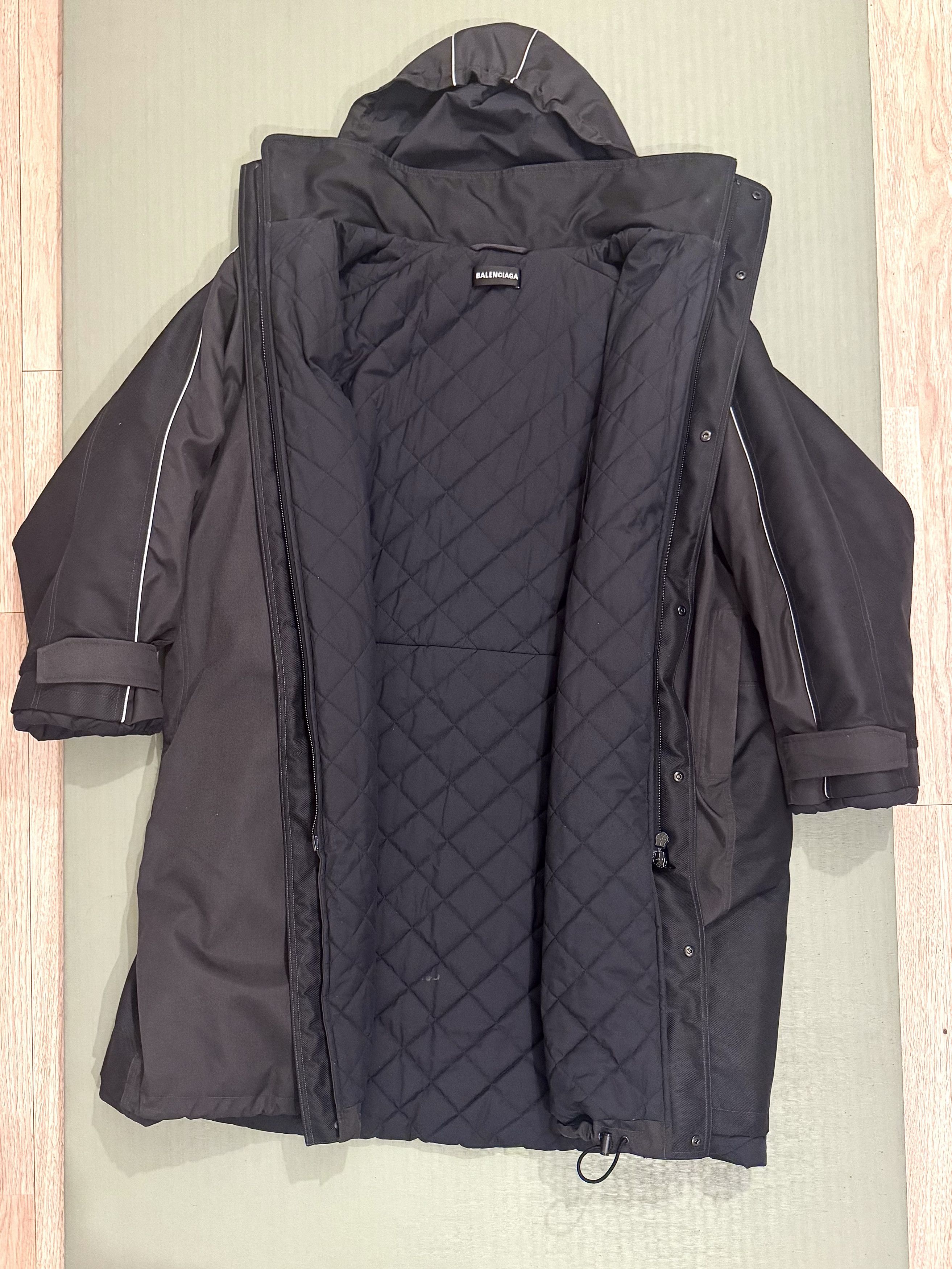 Balenciaga long fridge coat Size US M / EU 48-50 / 2 - 2 Thumbnail