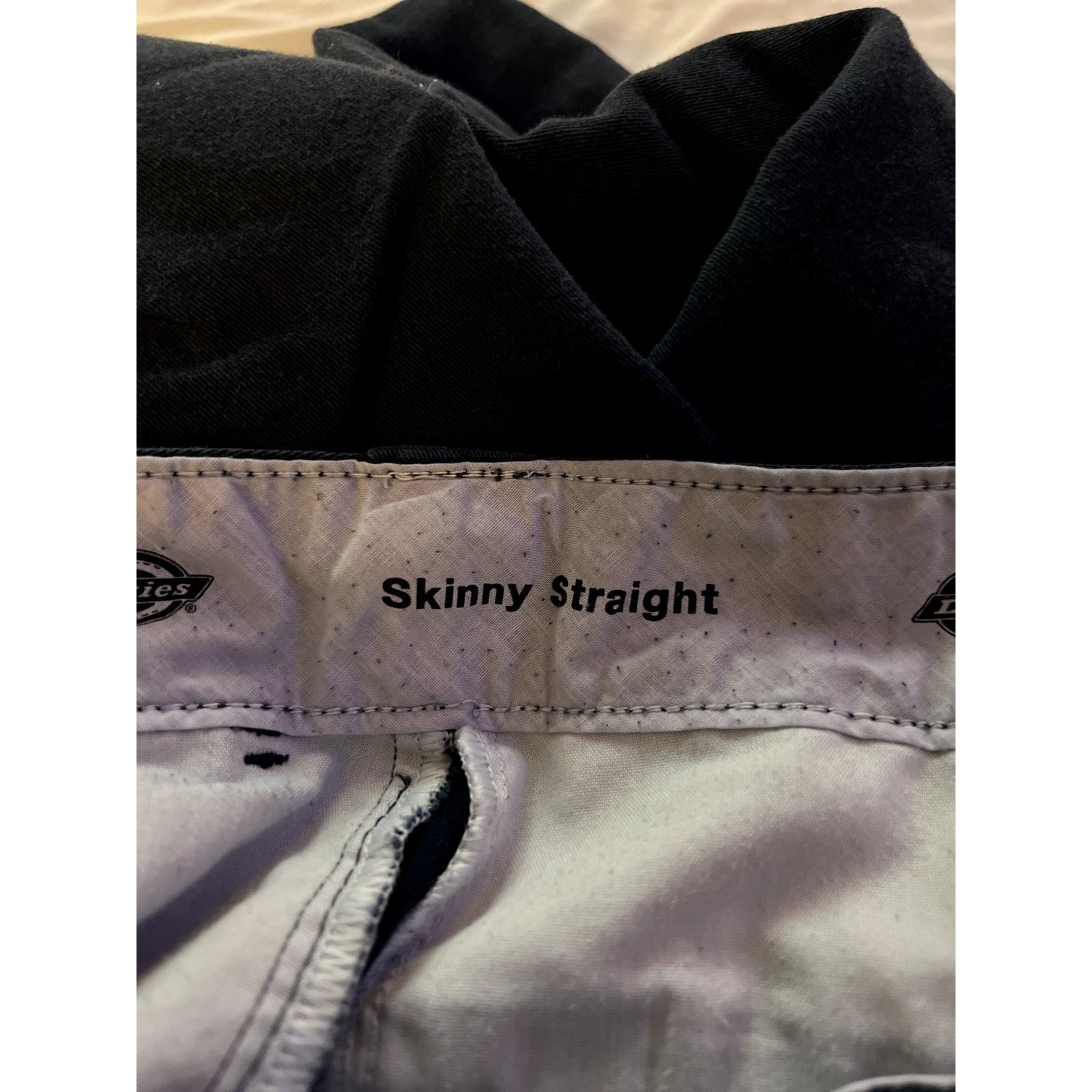 Dickies Dickies Skinny Straight Pants - 38x32 -Vintage Workwear-Blue Size US 38 / EU 54 - 5 Thumbnail