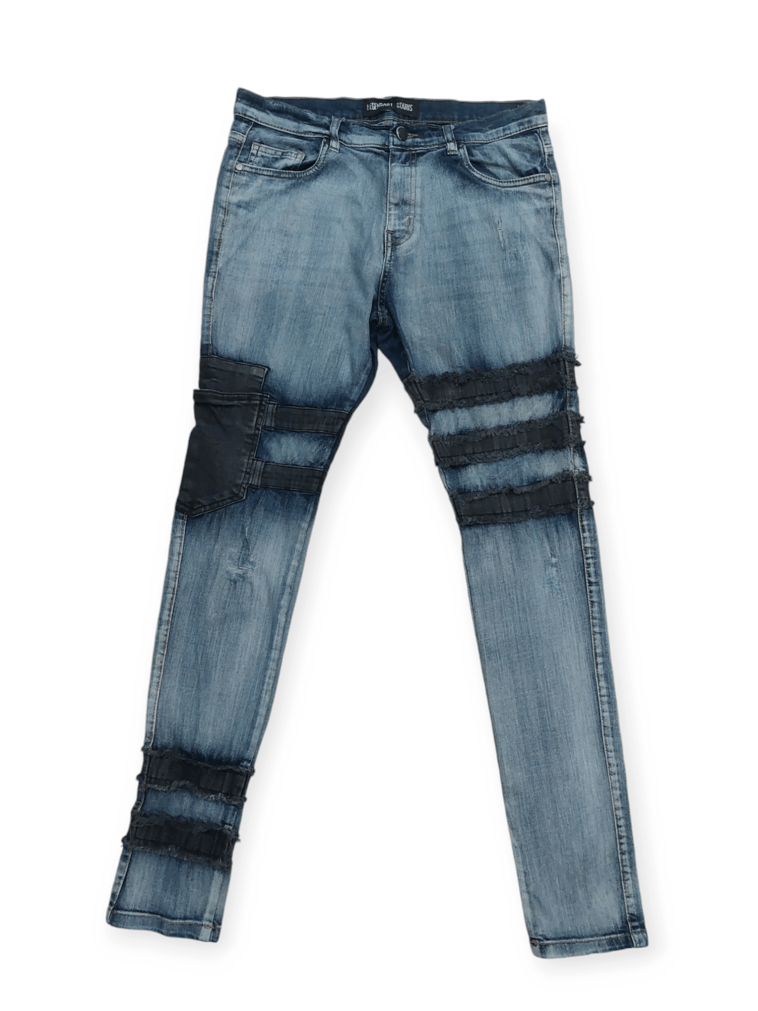 Other Legendary Status Hagi Strip Jeans Size US 30 / EU 46 - 1 Thumbnail